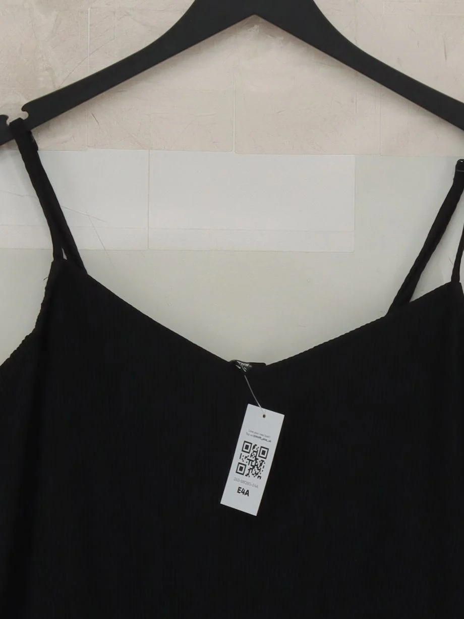 Vans Slip Mini Dress UK12 in Black - Image 3