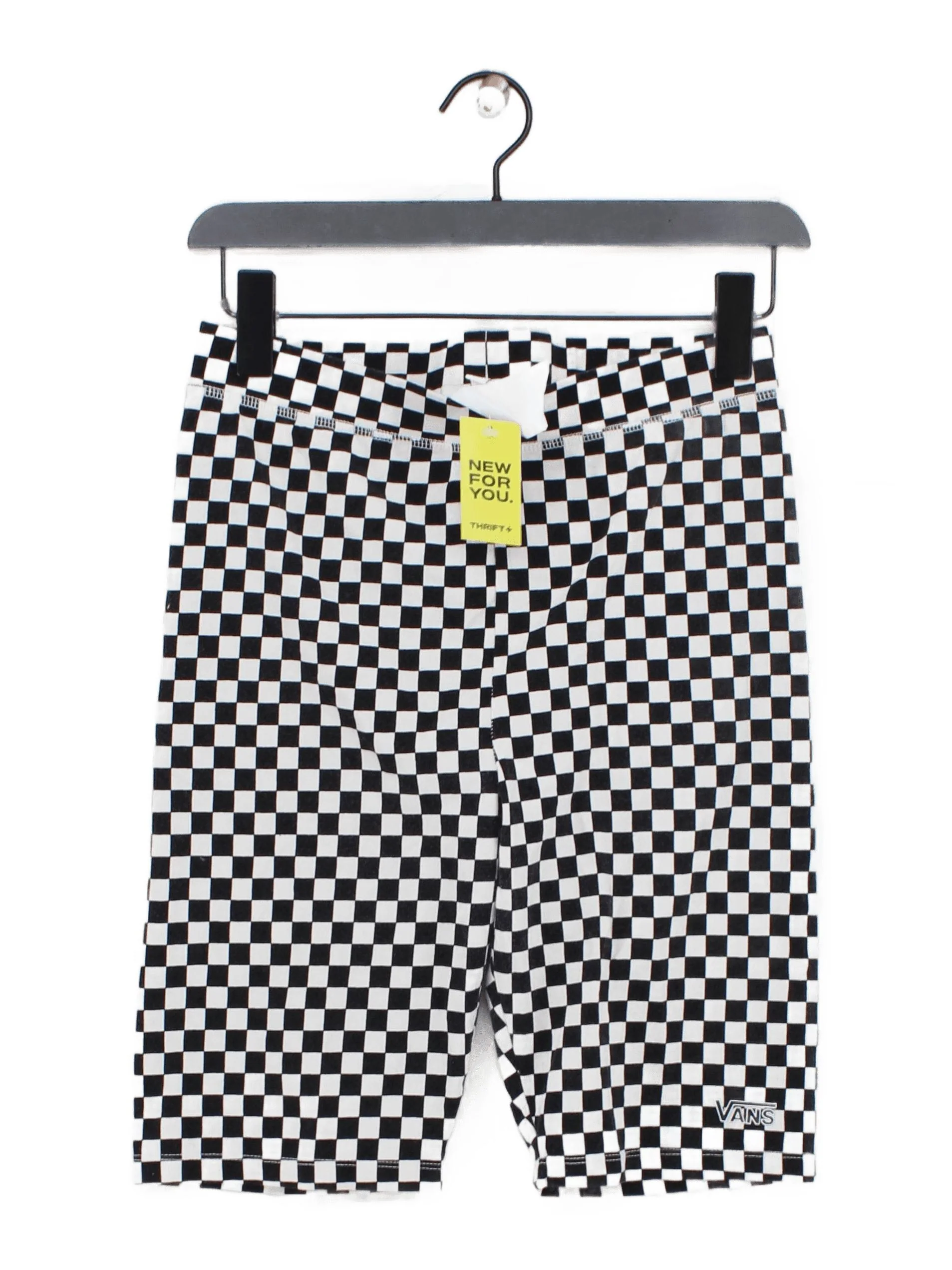 Vans Women's Shorts L Multi Checkered Cotton with Elastane Sweat
