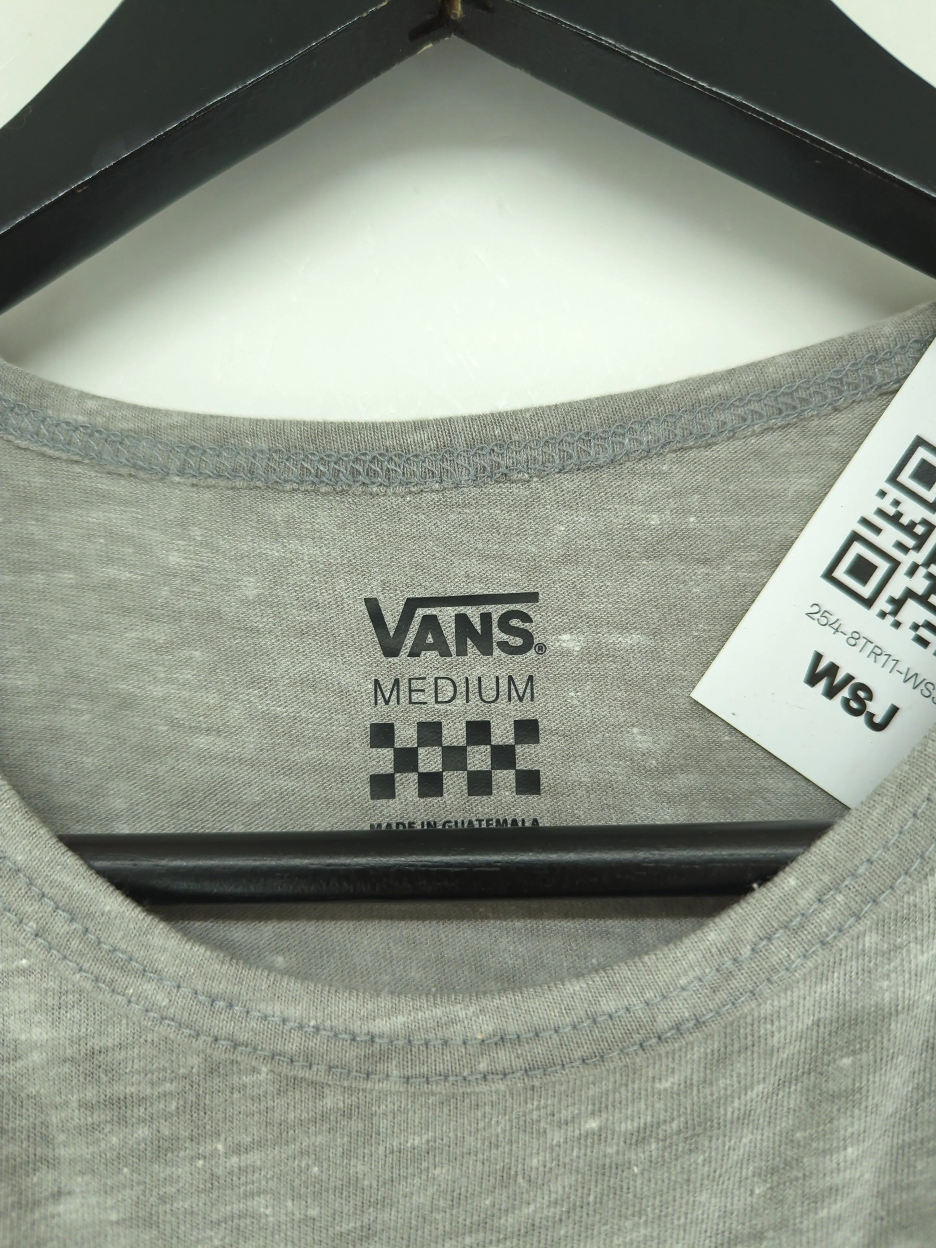 Vans Women's T-Shirt M Grey Polyester with Cotton, Viscose Basic New with tags - Image 5