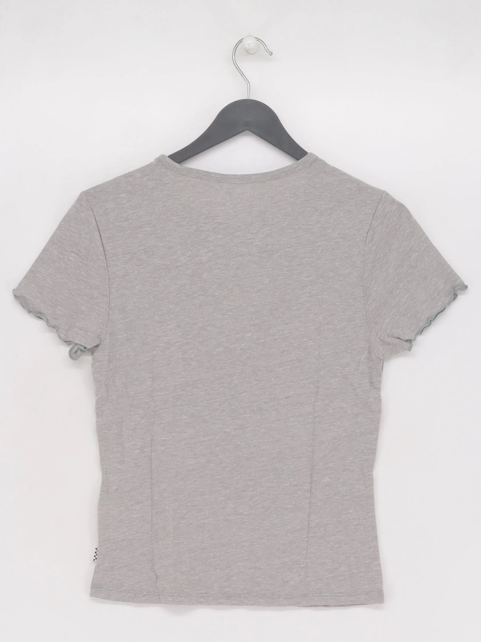 Vans Women's T-Shirt M Grey Polyester with Cotton, Viscose Basic New with tags - Image 2