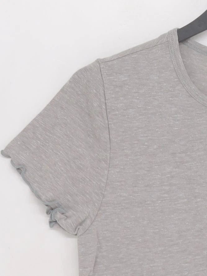 Vans Women's T-Shirt M Grey Polyester with Cotton, Viscose Basic New with tags - Image 4