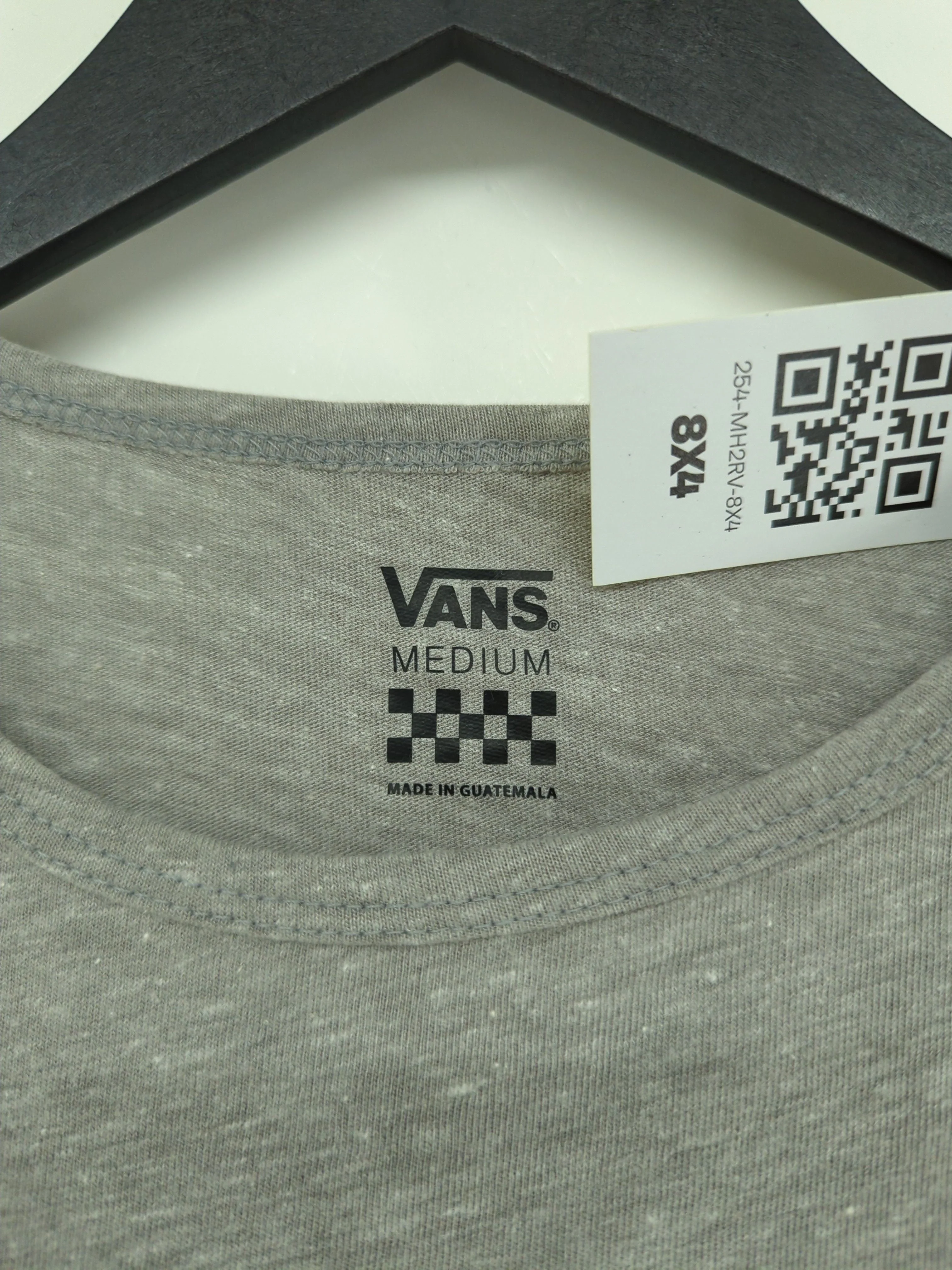 Vans Women's T-Shirt M Grey Polyester with Cotton, Viscose Basic New with tags - Image 5