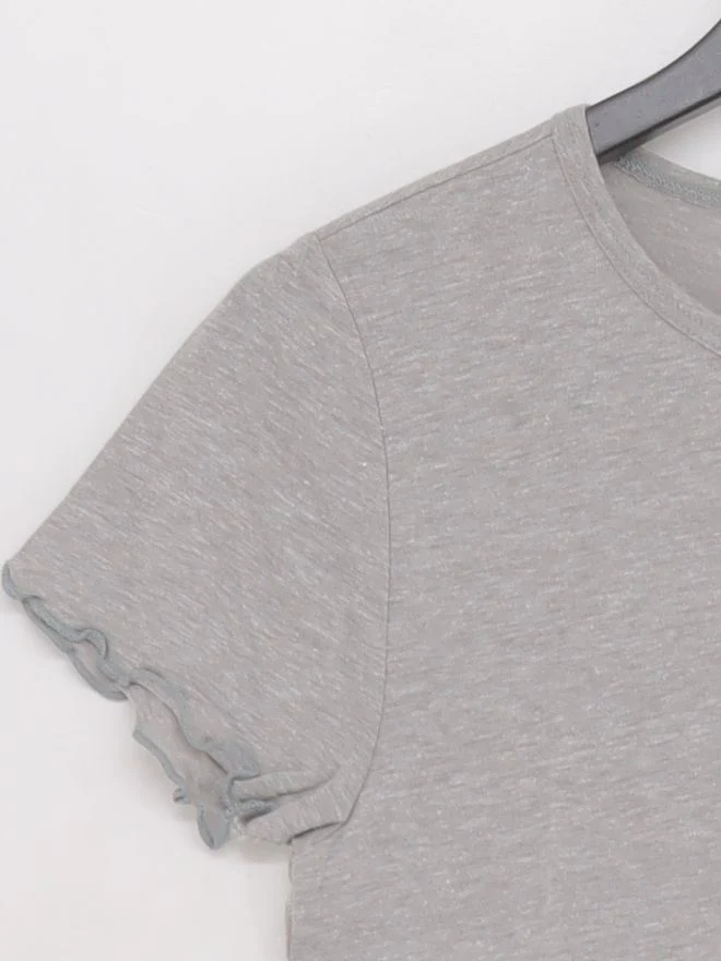 Vans Women's T-Shirt M Grey Polyester with Cotton, Viscose Basic New with tags - Image 4