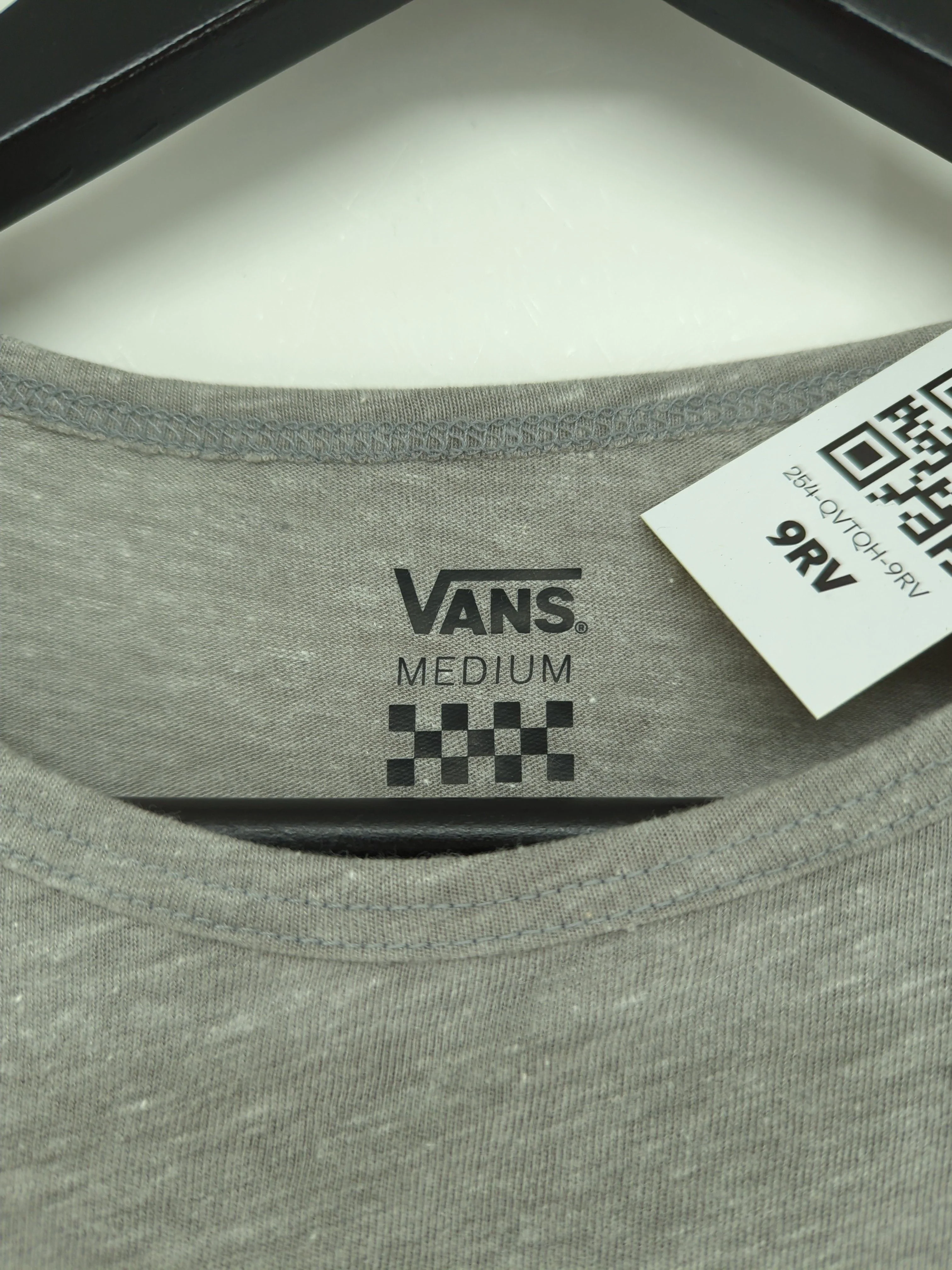 Vans Women's T-Shirt M Grey Polyester with Cotton, Viscose Basic New with tags - Image 5