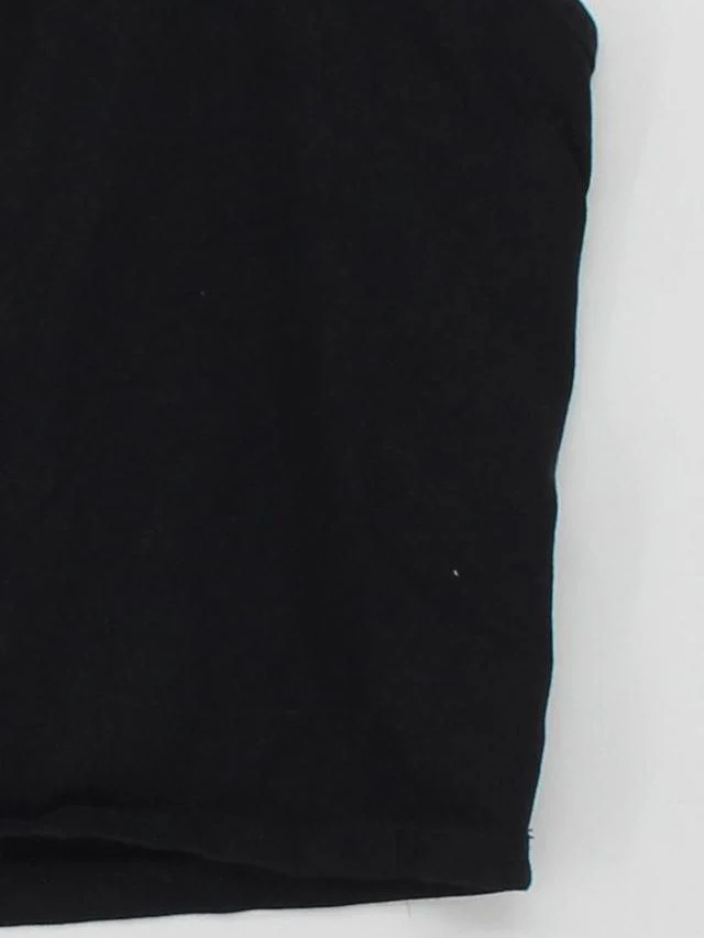 Vans Women's Top XXS Black Cotton with Elastane Sleeveless V-Neck Cropped - Image 4