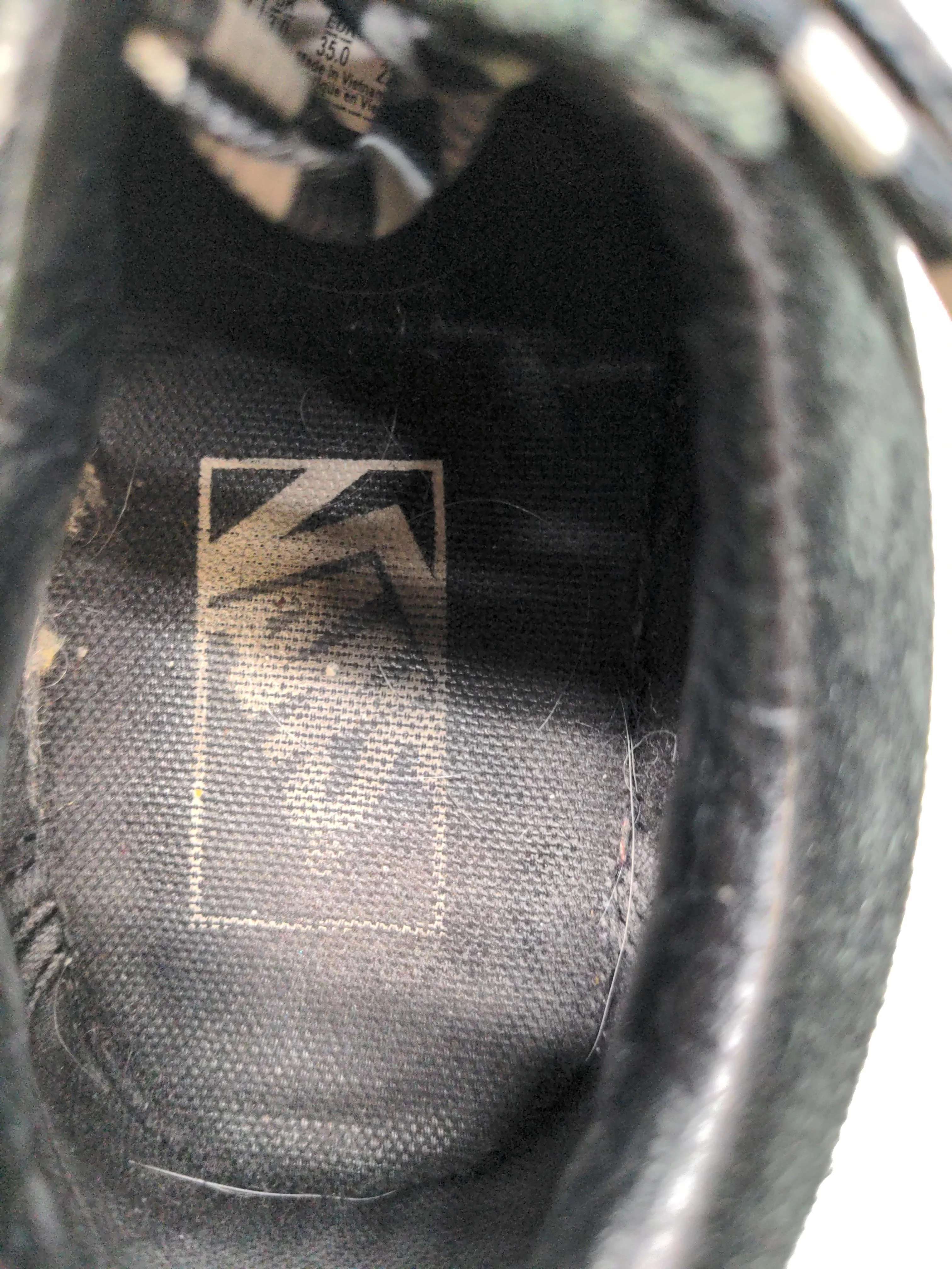 Vans Women's Trainers EU35 in Black - Image 9
