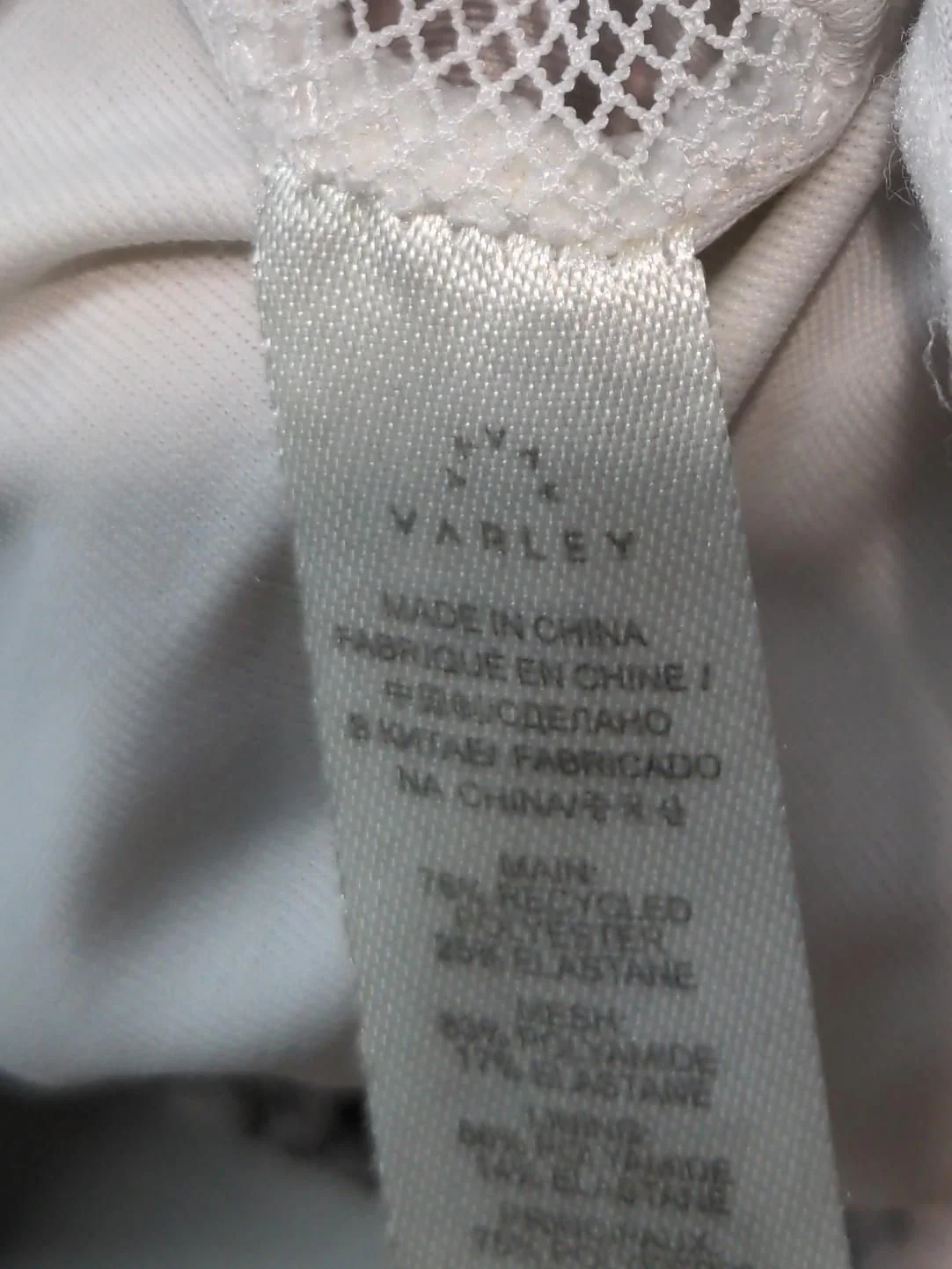 varley bikini top in multi - Image 5