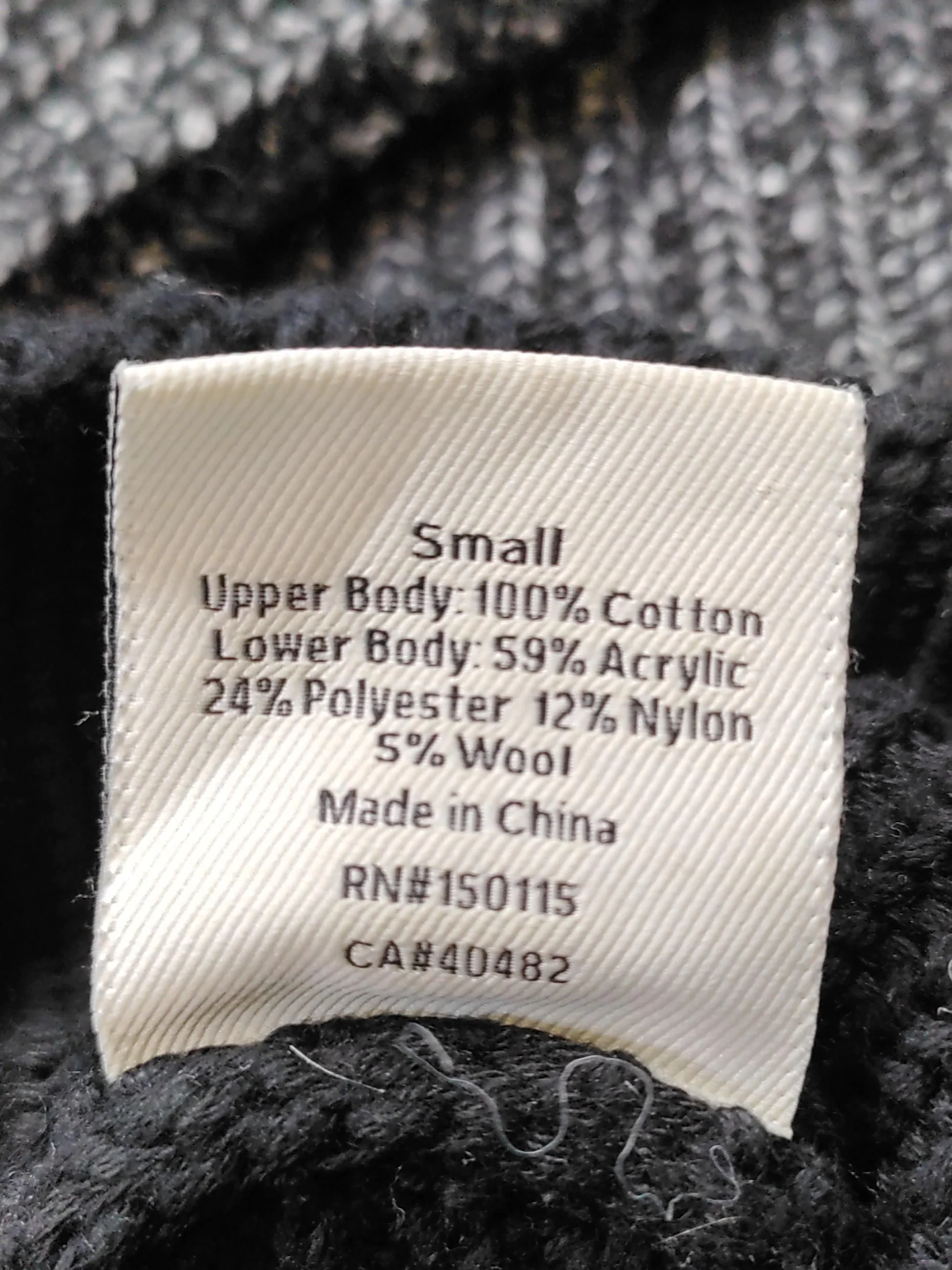 Varley Men's Jumper S Multi Cotton with Acrylic, Polyester, Nylon, Wool Pullover - Image 6