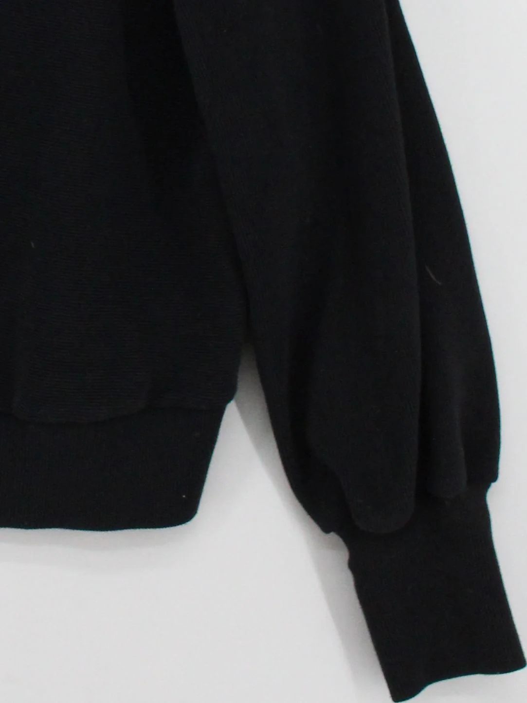 Varley Women's Hoodie L Black Cotton with Polyester, Elastane Pullover - Image 4