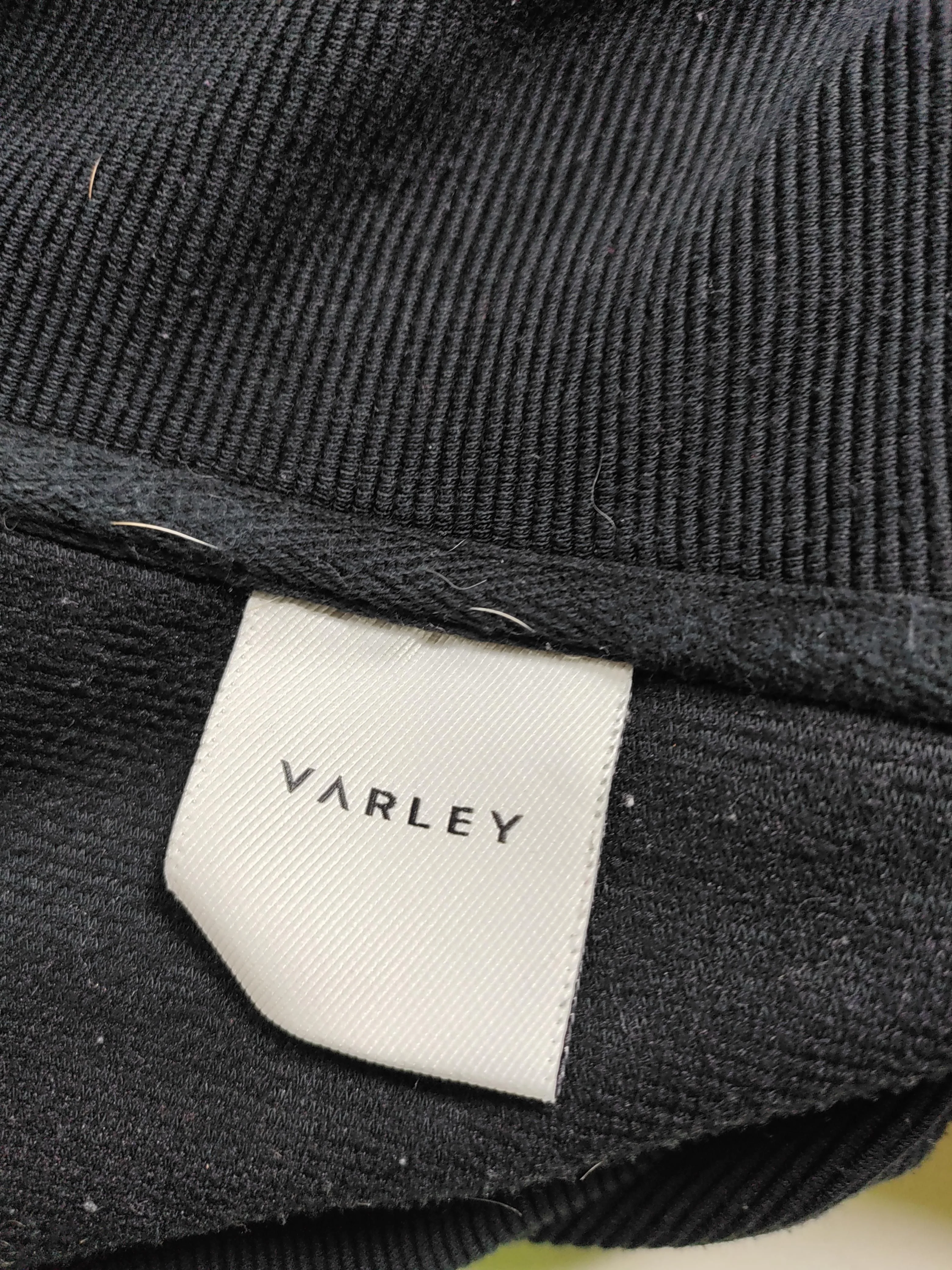 Varley Women's Hoodie L Black Cotton with Polyester, Elastane Pullover - Image 5