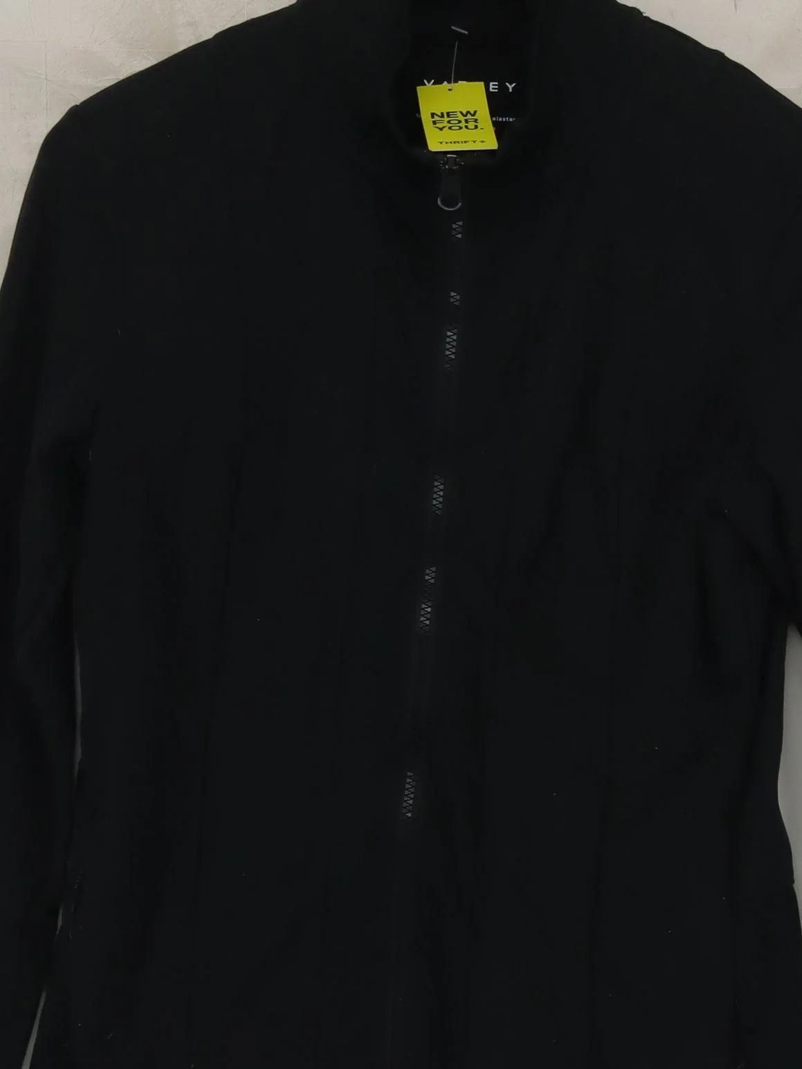 Varley Women's Hoodie M Black Nylon with Elastane Full Zip - Image 3