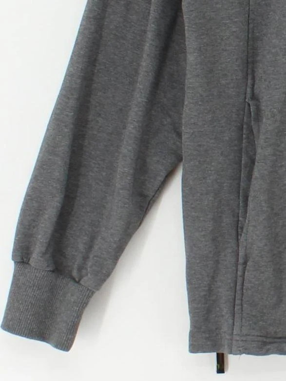 Varley Women's Hoodie S Grey Cotton with Elastane Pullover - Image 4