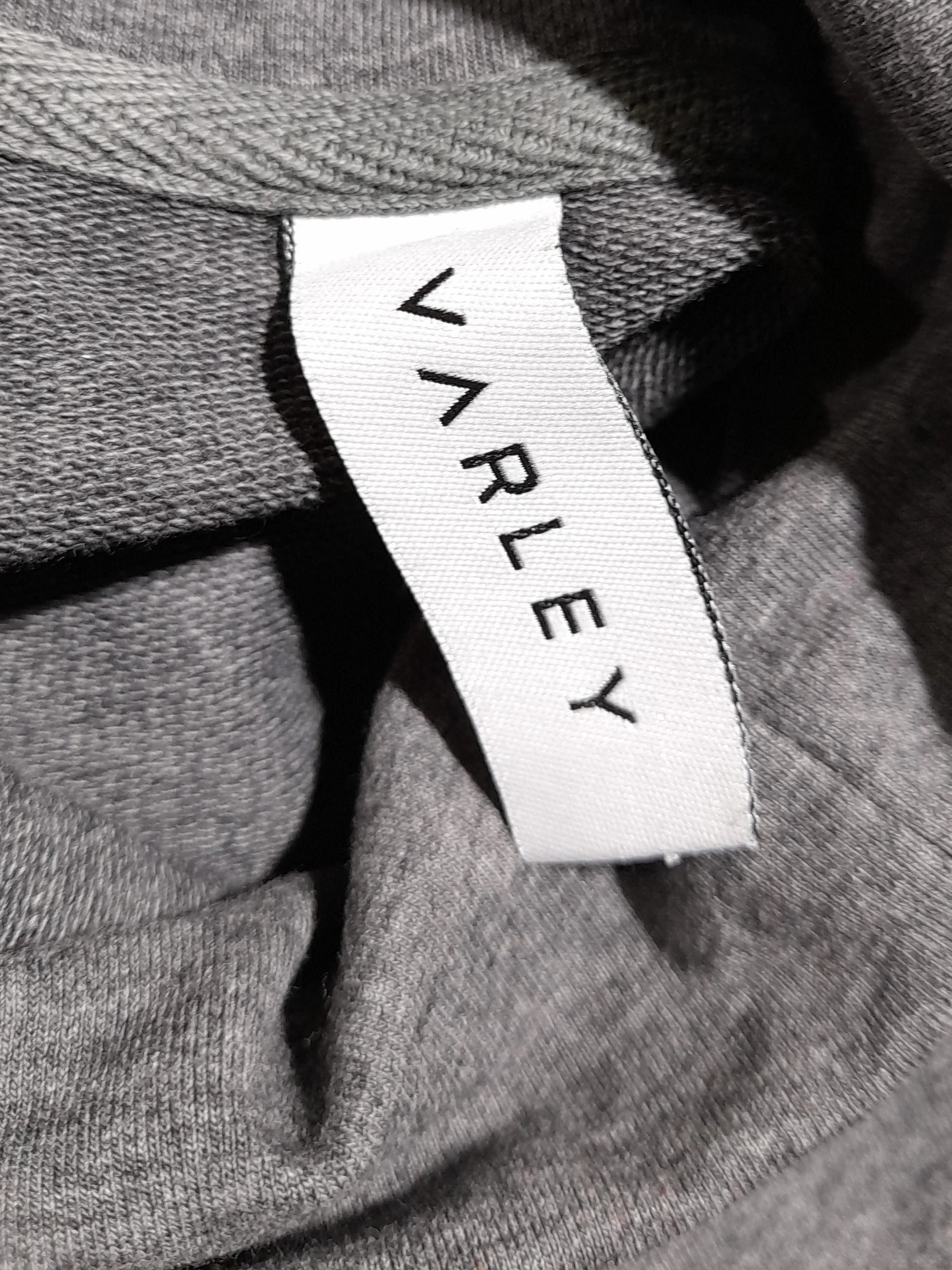 Varley Women's Hoodie S Grey Cotton with Elastane Pullover - Image 5