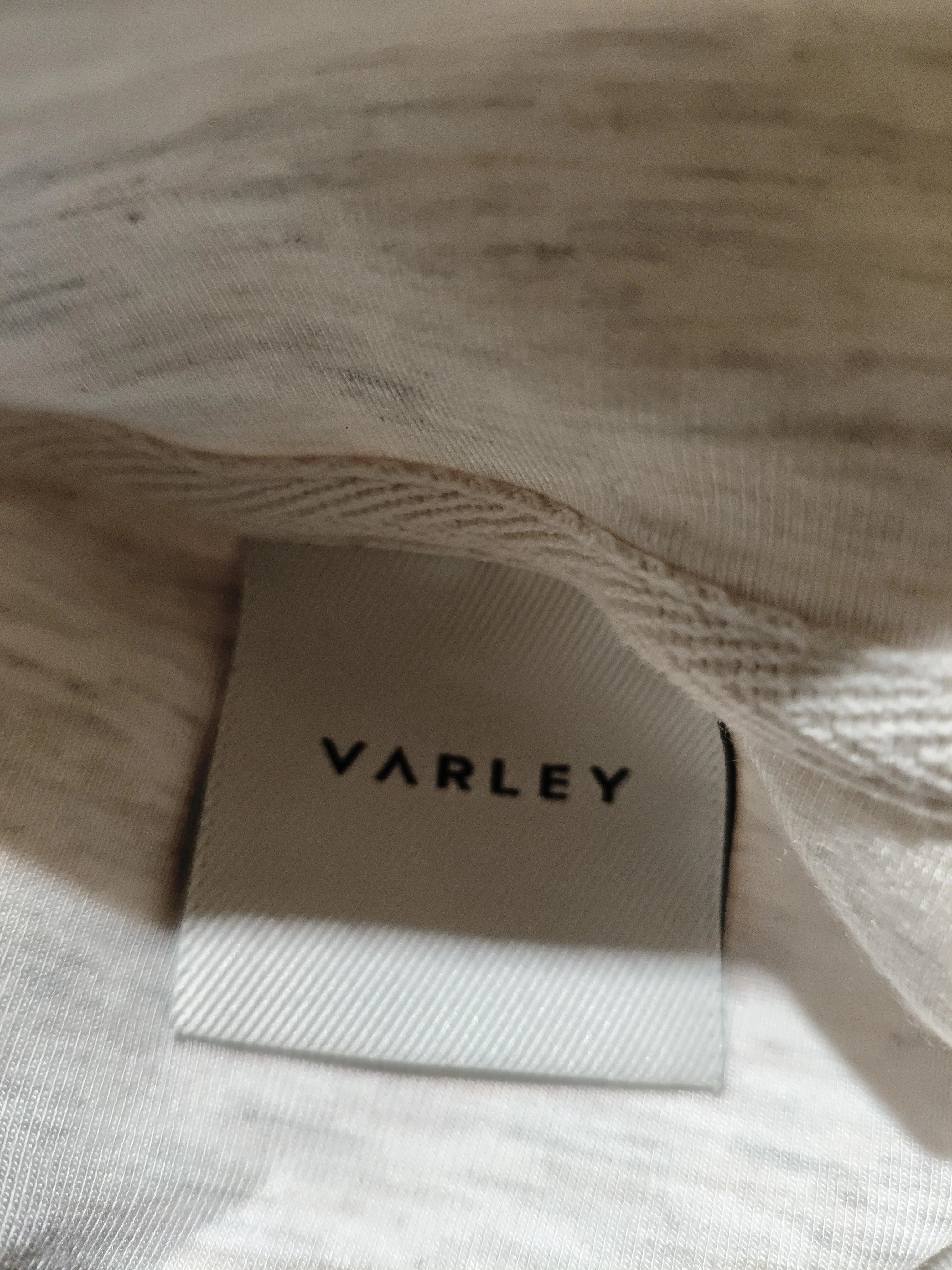 Varley Women's Hoodie XXL Cream Cotton with Polyester, Elastane Pullover - Image 5