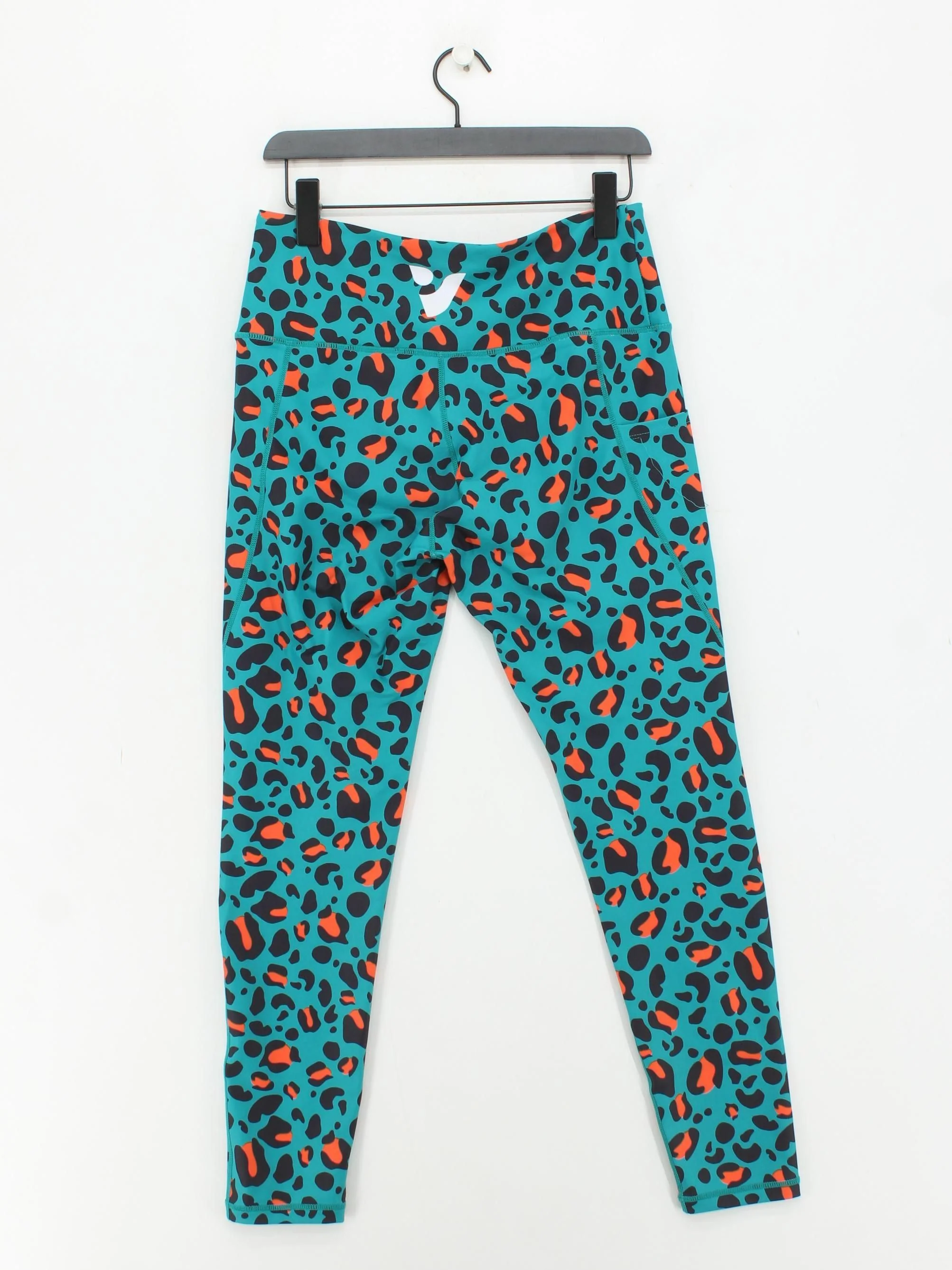 Varley Women's Leggings XL Multi Animal Print Polyester with Spandex Full length - Image 2