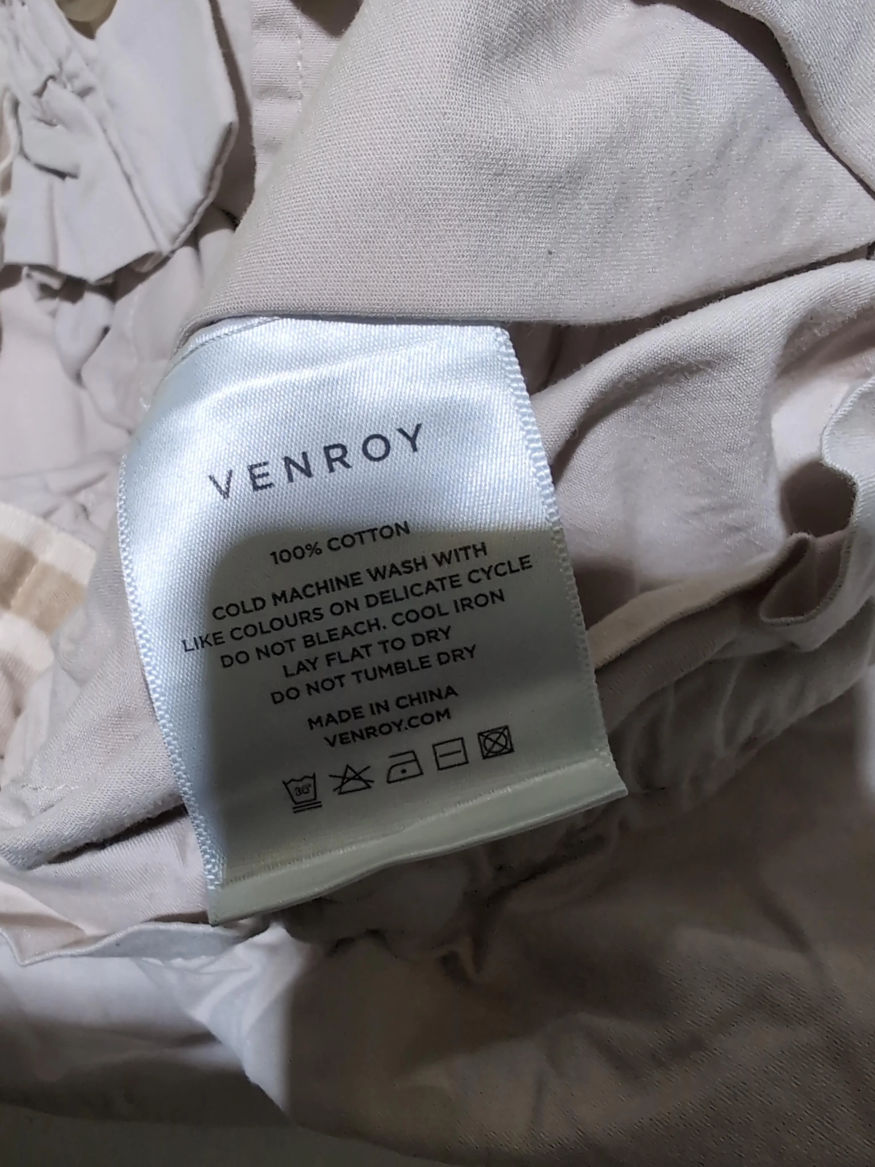 Venroy Track Pants trousers cream - Image 7