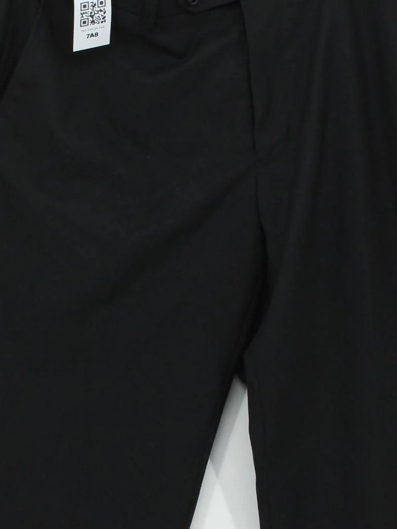 Ventura Men's Suit Trousers W 34 in Black Polyester - Image 3