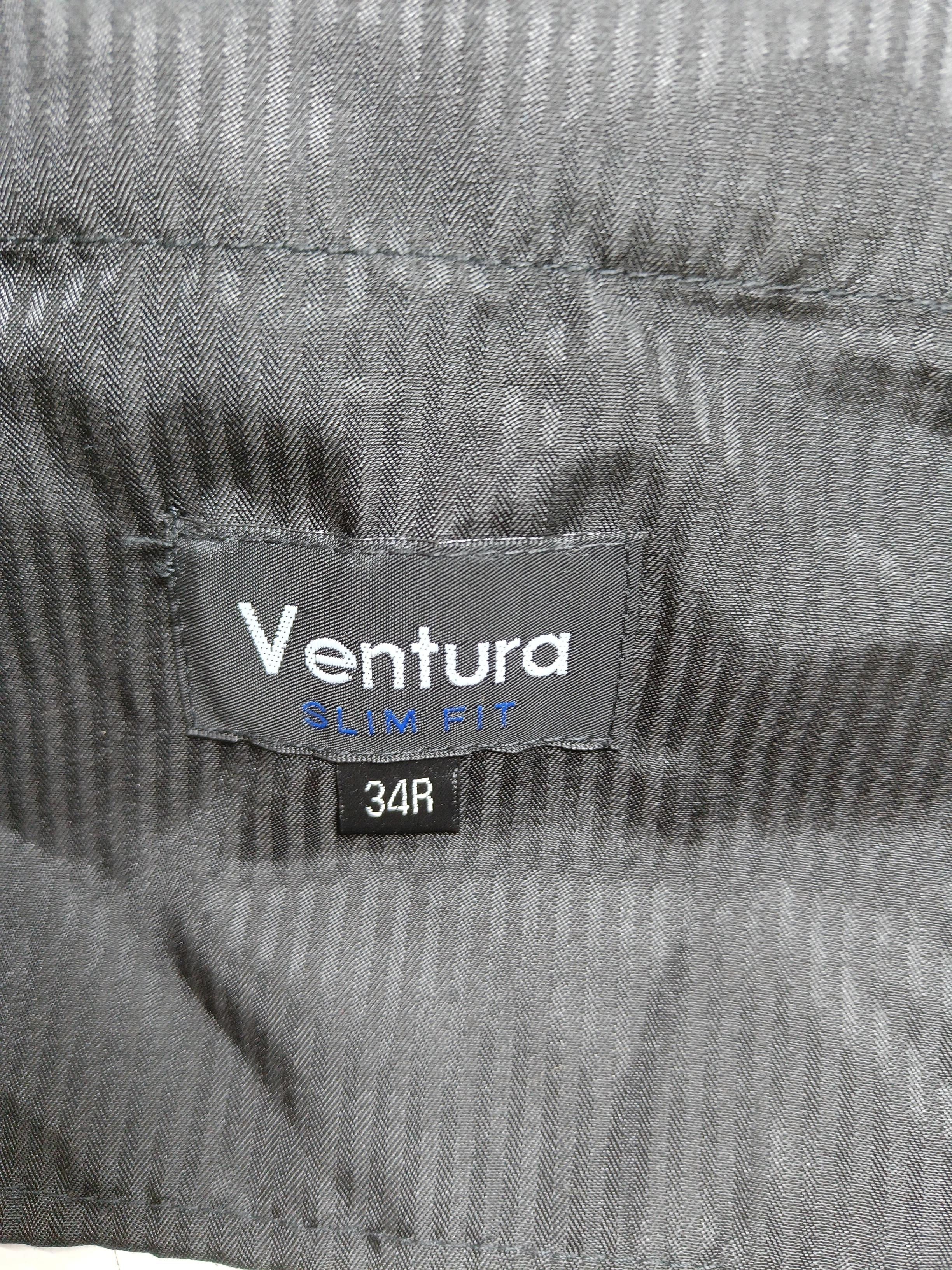 Ventura Men's Suit Trousers W 34 in Black Polyester - Image 5