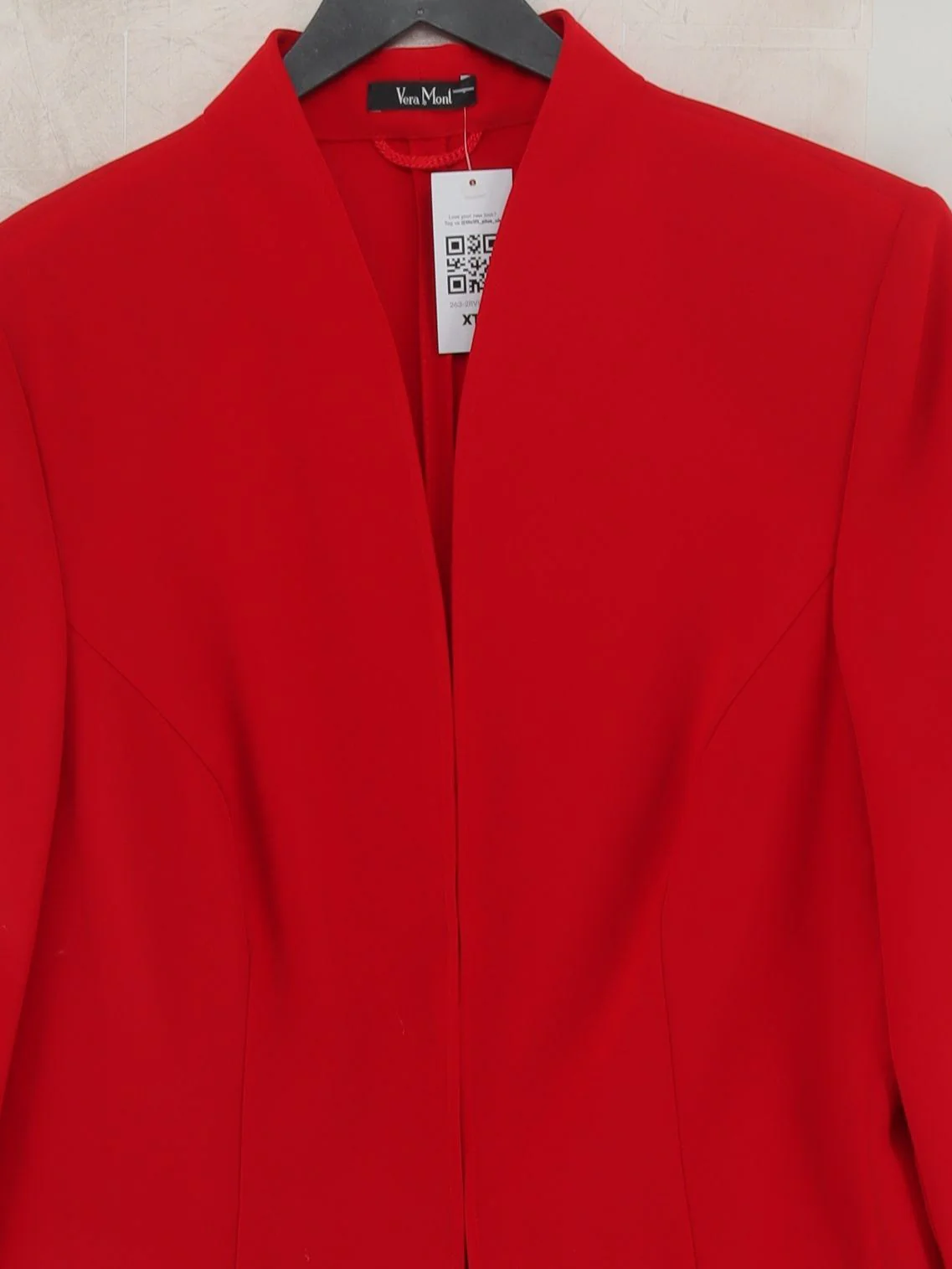 Vera Mont Overcoat jacket red - Image 3