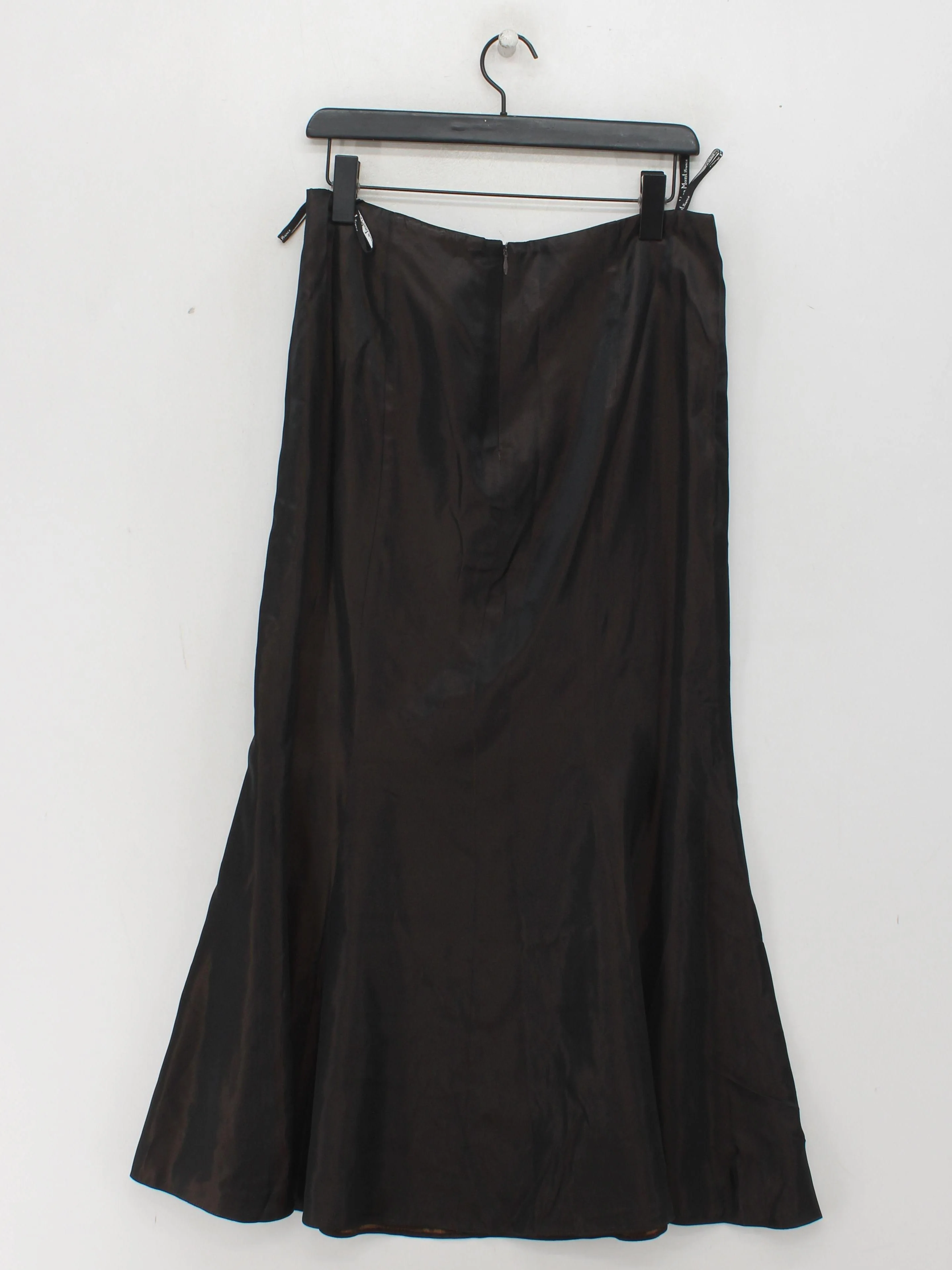 Vera Mont Women's Maxi Skirt L Brown 100% Acetate Long Maxi - Image 2