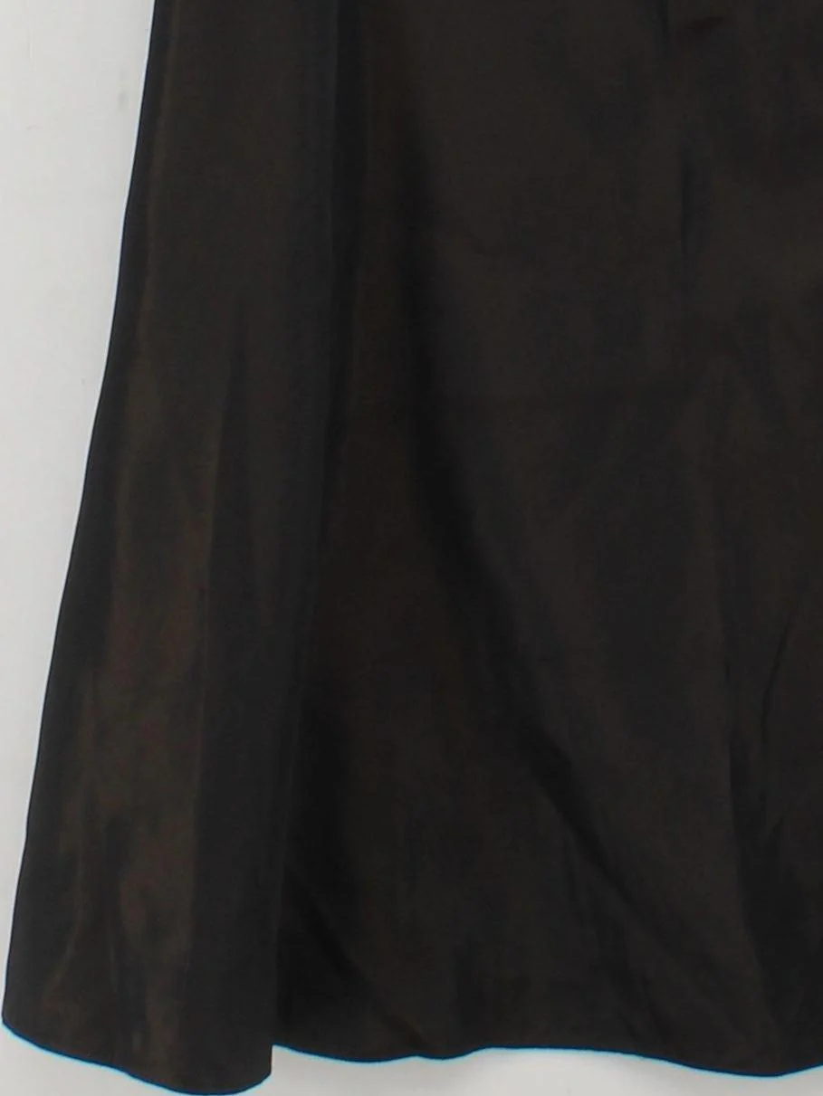 Vera Mont Women's Maxi Skirt L Brown 100% Acetate Long Maxi - Image 4