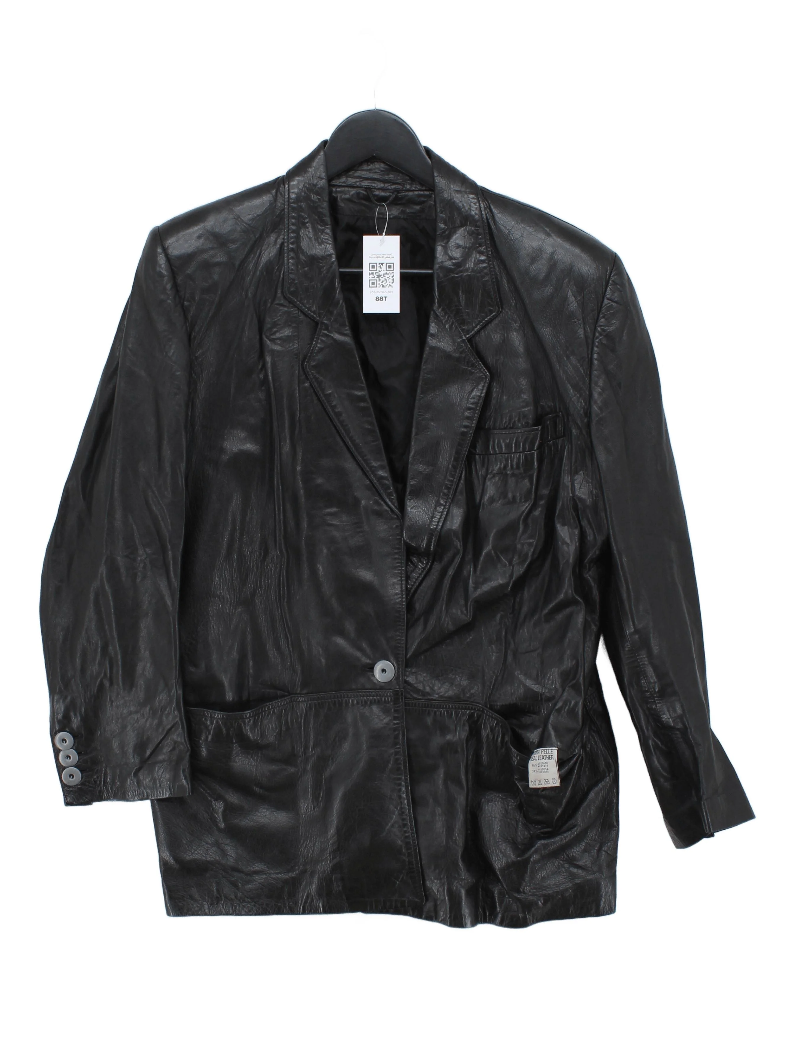 Vera Pelle Bomber Jacket jacket black
