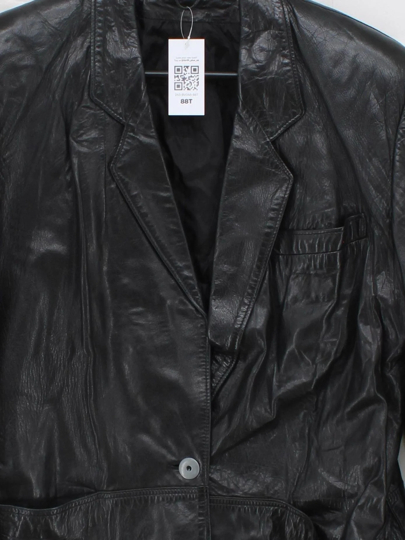 Vera Pelle Bomber Jacket jacket black - Image 3