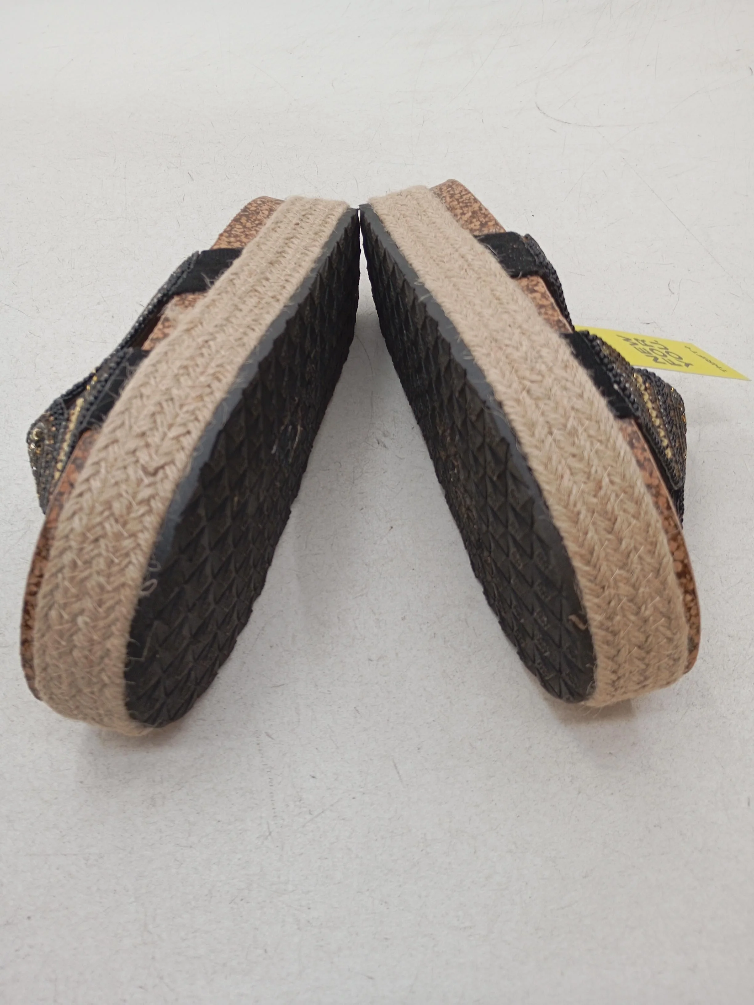 Vera Pelle Women's Sandals UK 6 Black 100% Leather Espadrille - Image 7