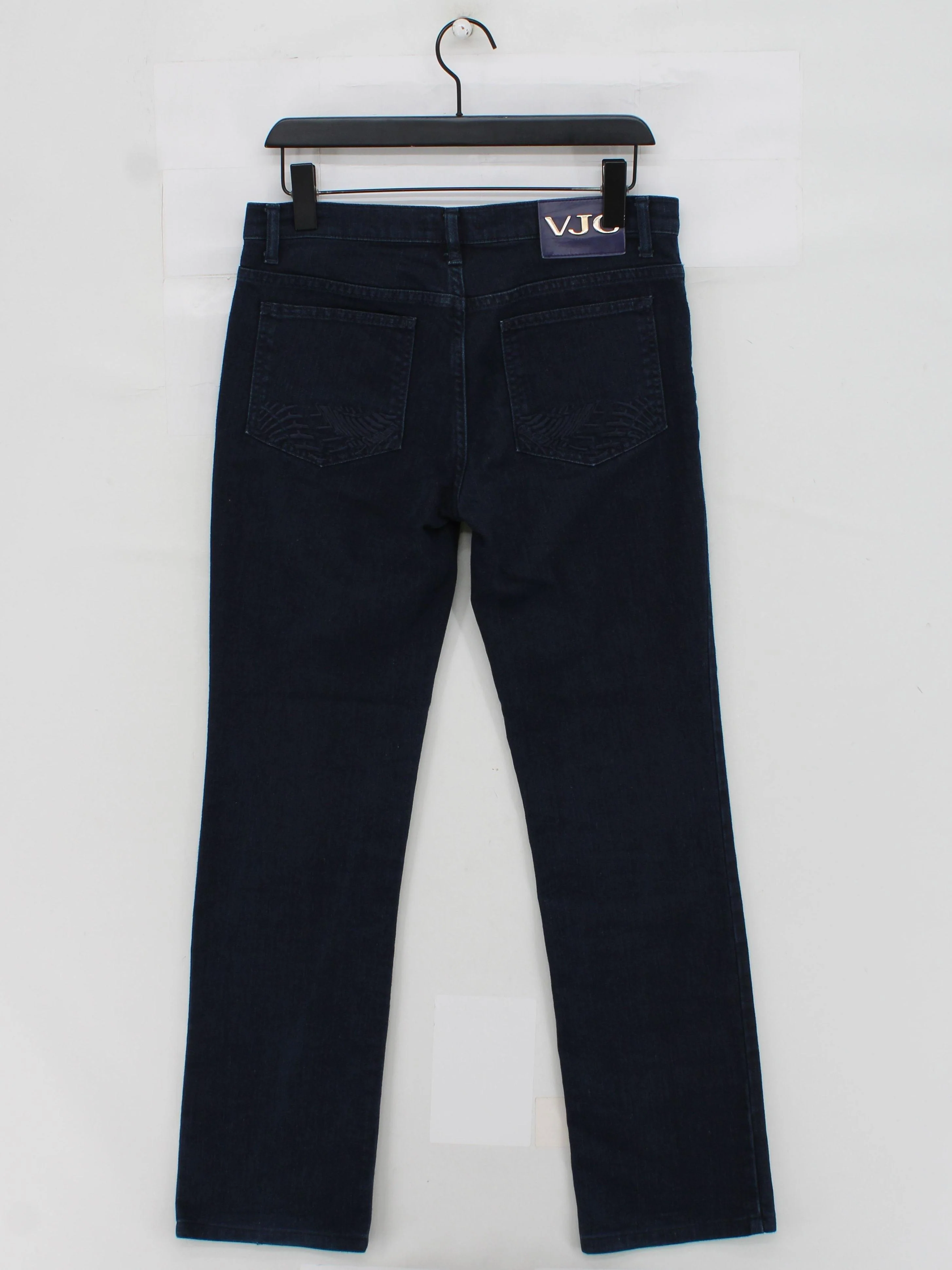 Versace Men's Jeans W 31 in Blue Cotton with Polyester Straight - Image 2