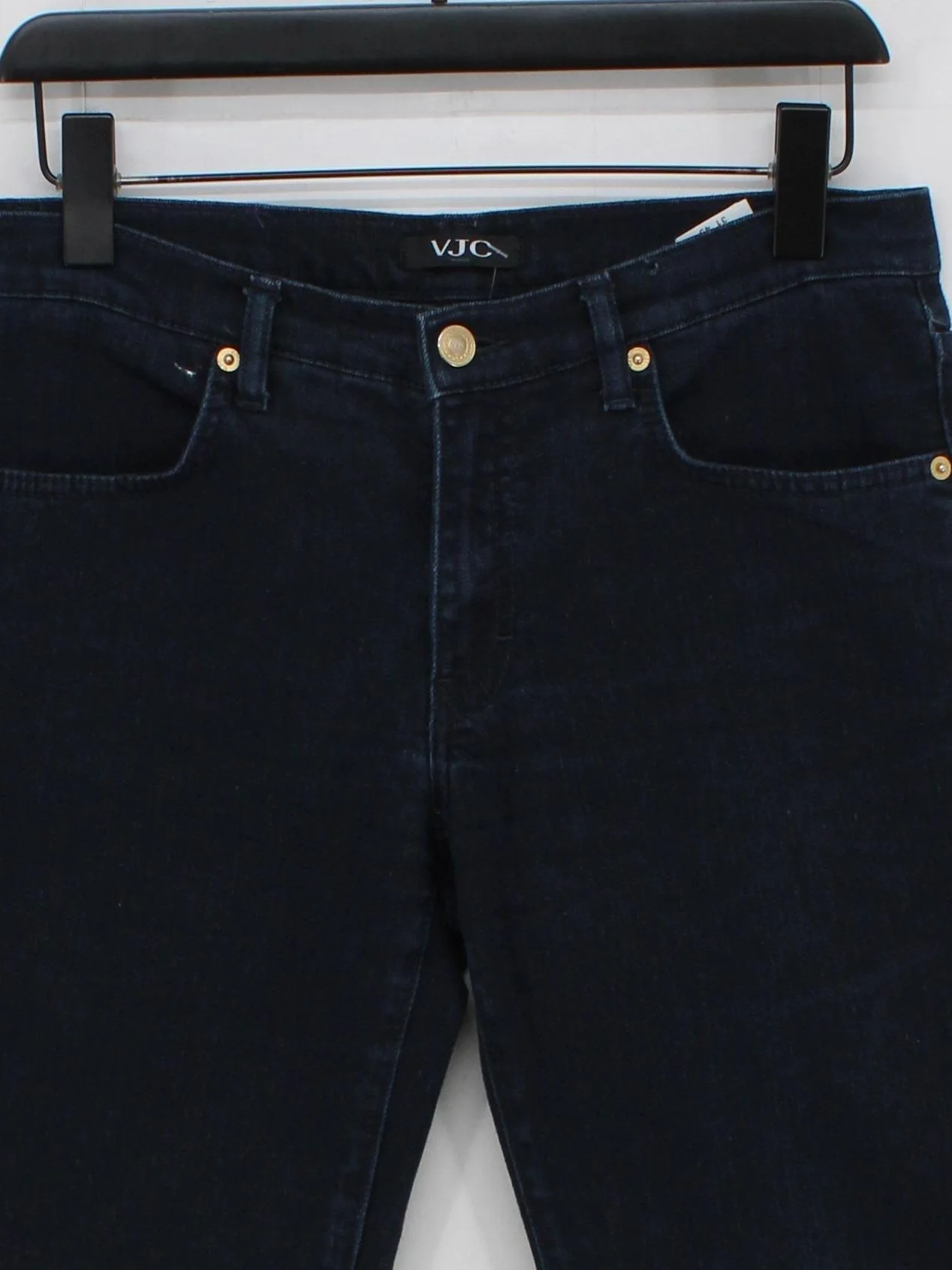 Versace Men's Jeans W 31 in Blue Cotton with Polyester Straight - Image 3