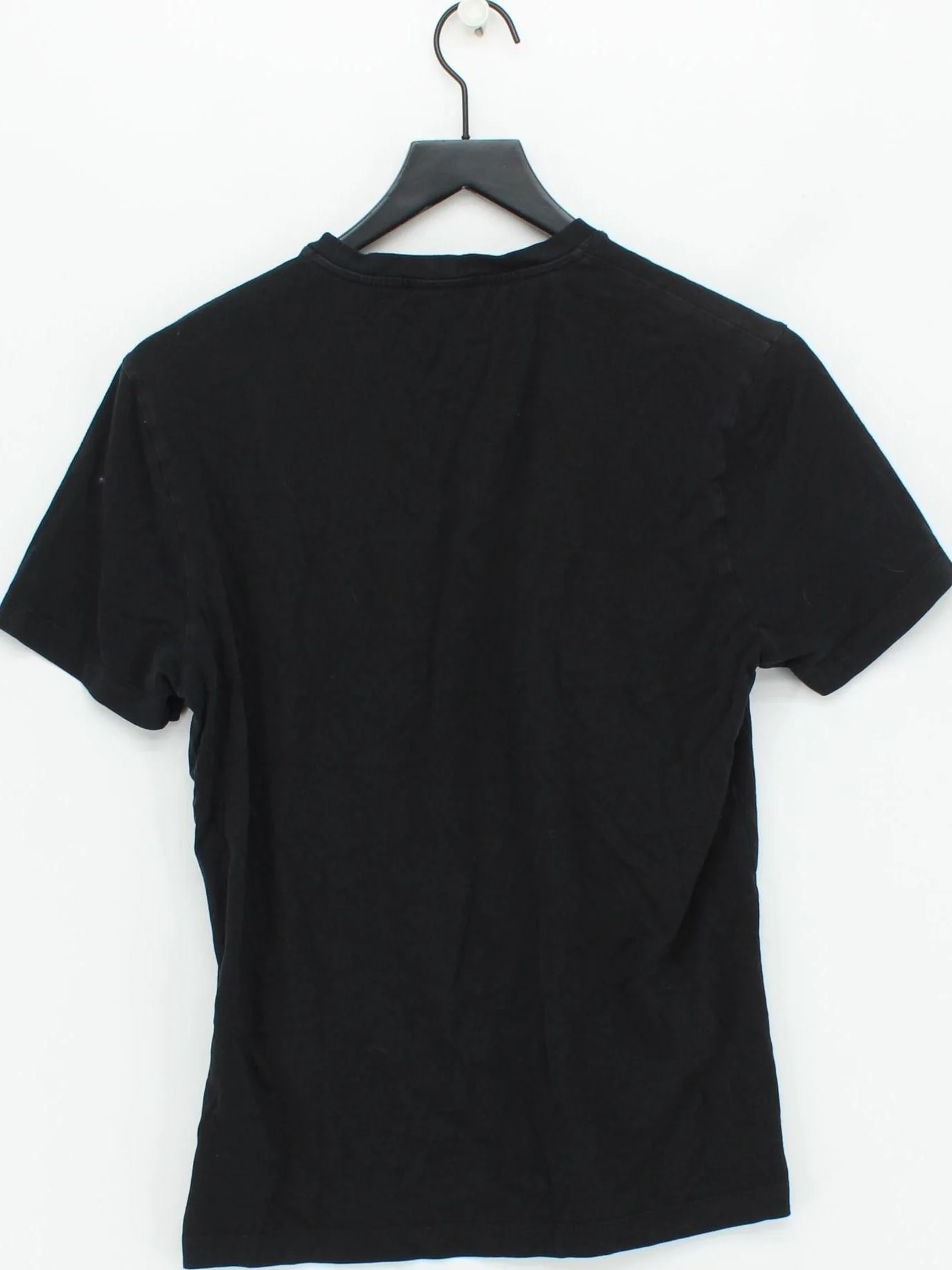 Versace Men's T-Shirt M Black Graphic 100% Cotton Basic - Image 2