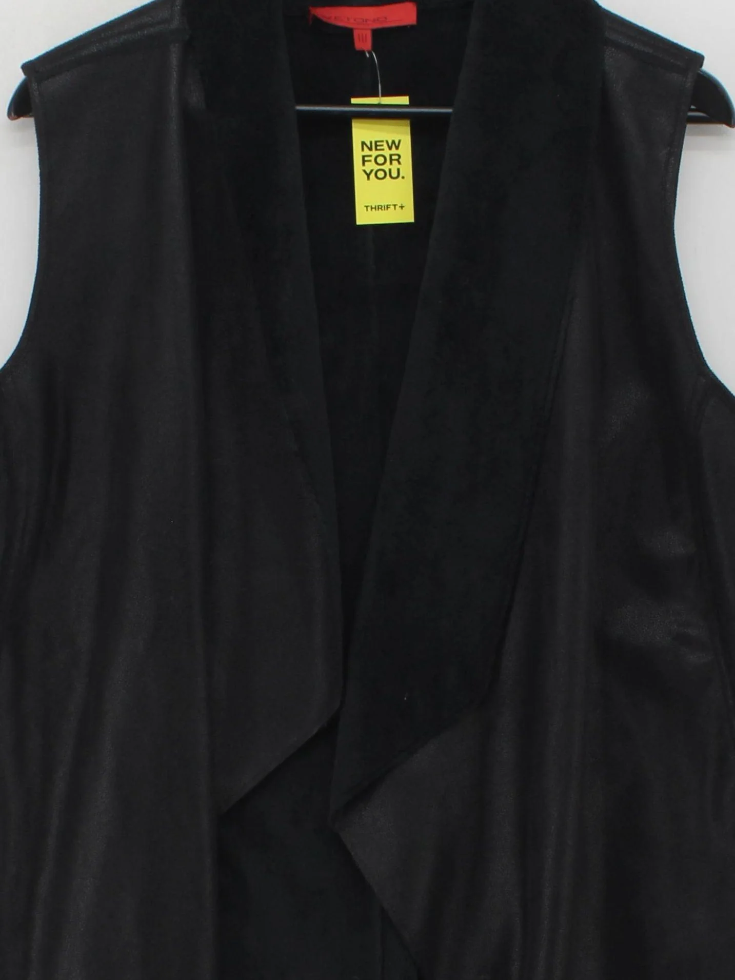 Vetono Women's Coat M Black 100% Polyester Overcoat - Image 3