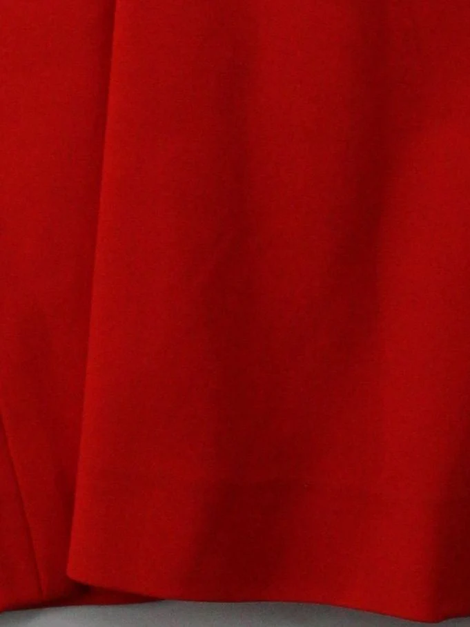 Victoria Beckham Bodycon Midi Dress UK10 in Red - Image 4