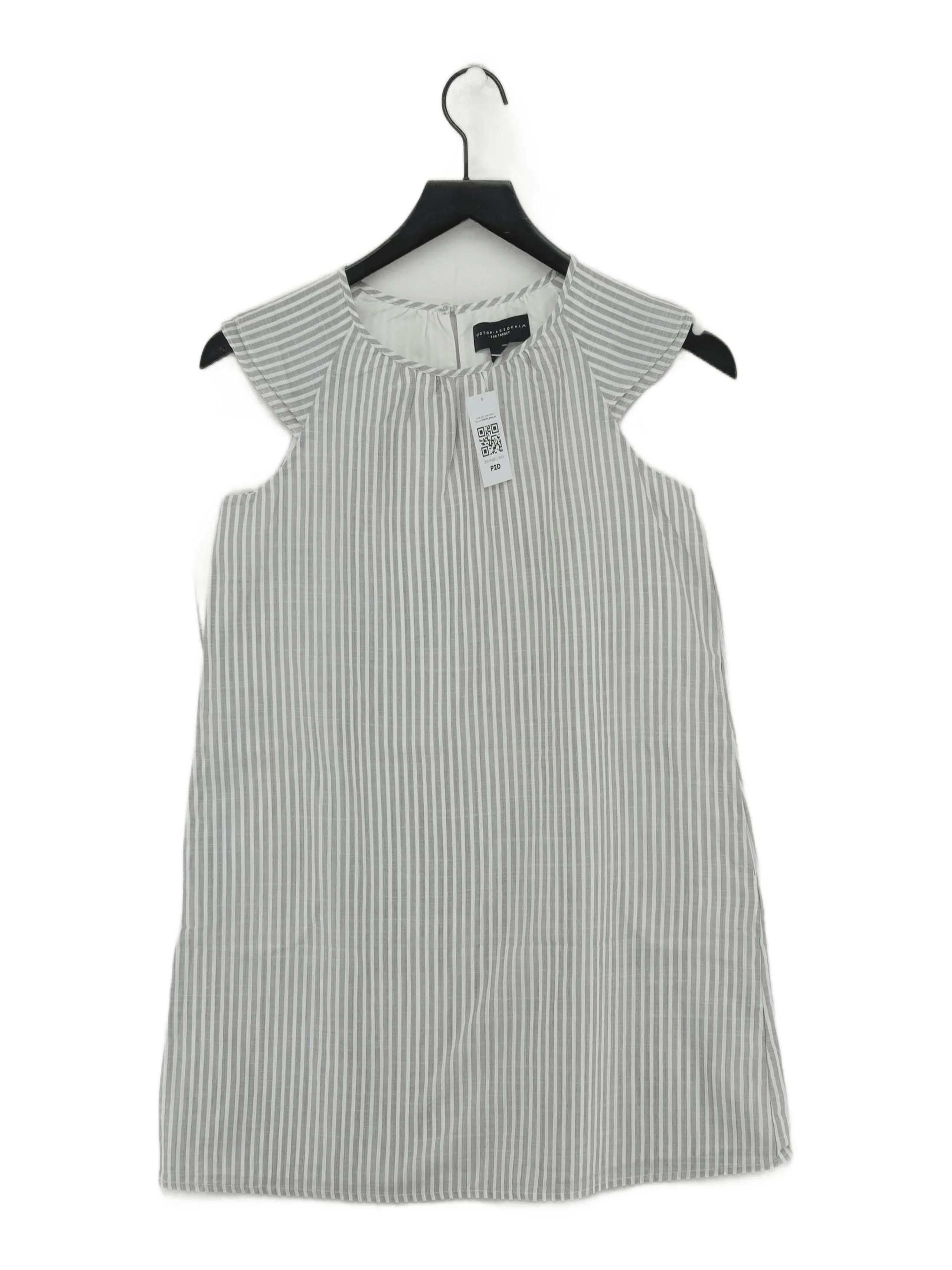 Victoria Beckham T-Shirt Mini Dress L in Grey