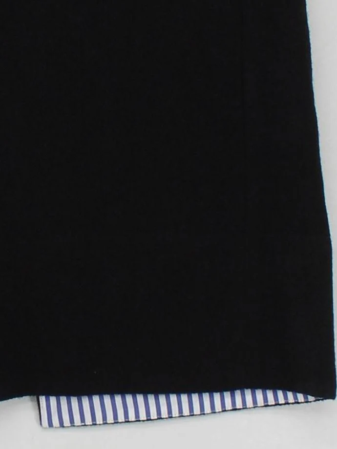 Victoria Beckham Women's Top UK 6 Black Linen with Wool, Cotton Basic - Image 4