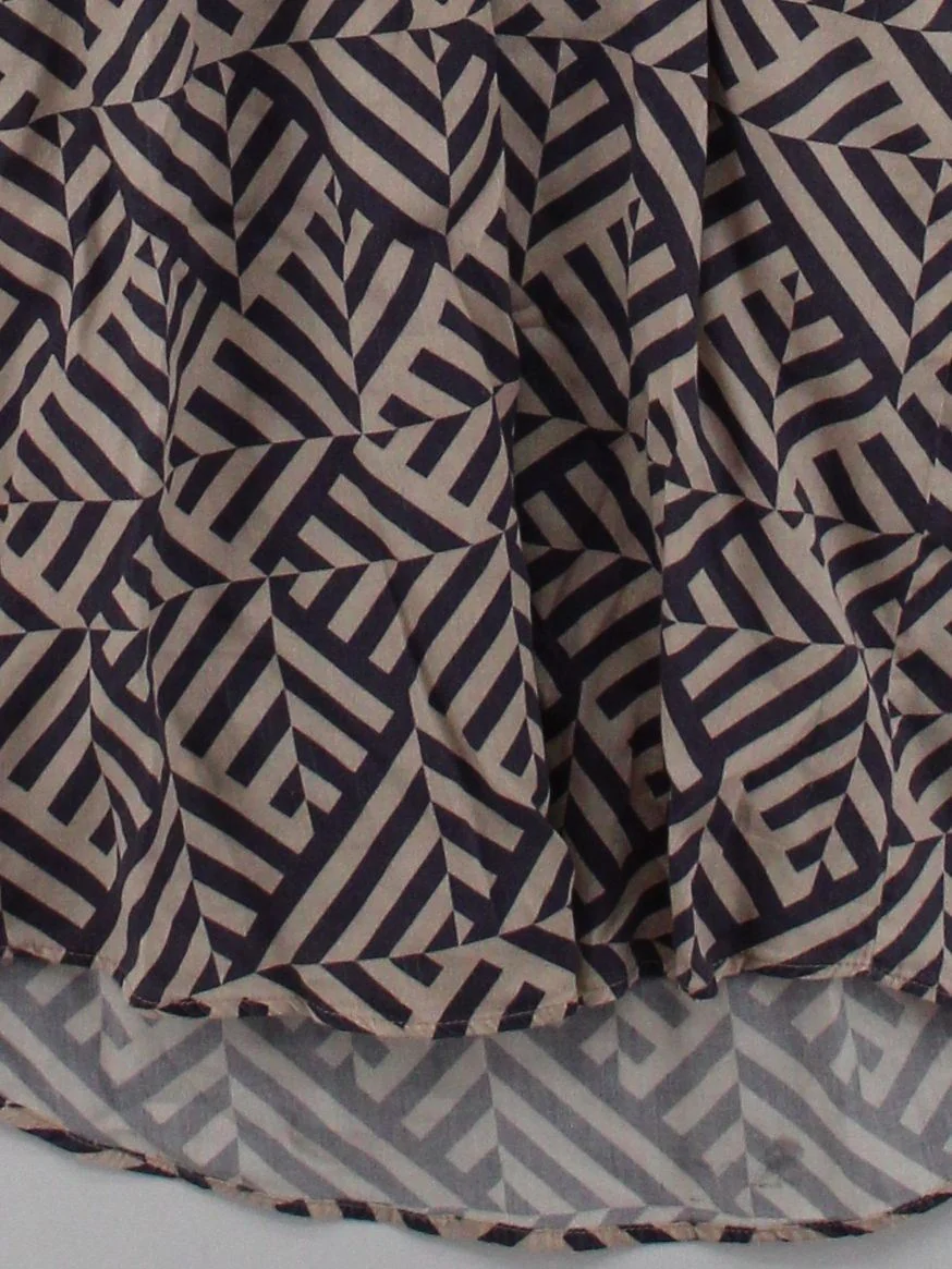 vilagallo Shirt Mini Dress M in Blue - Image 4