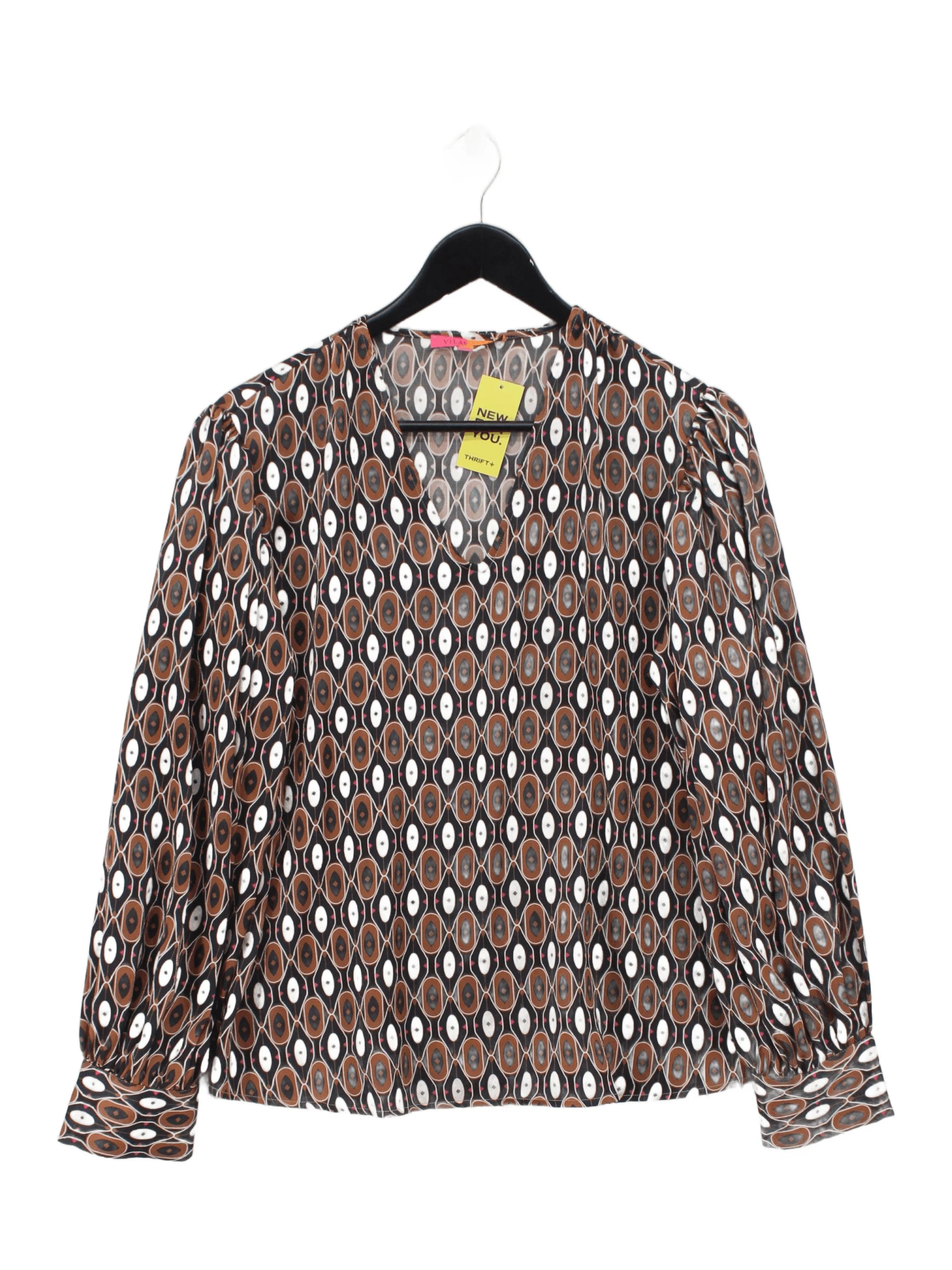 Vilagallo Women's Blouse UK 12 Multi 100% Other Basic