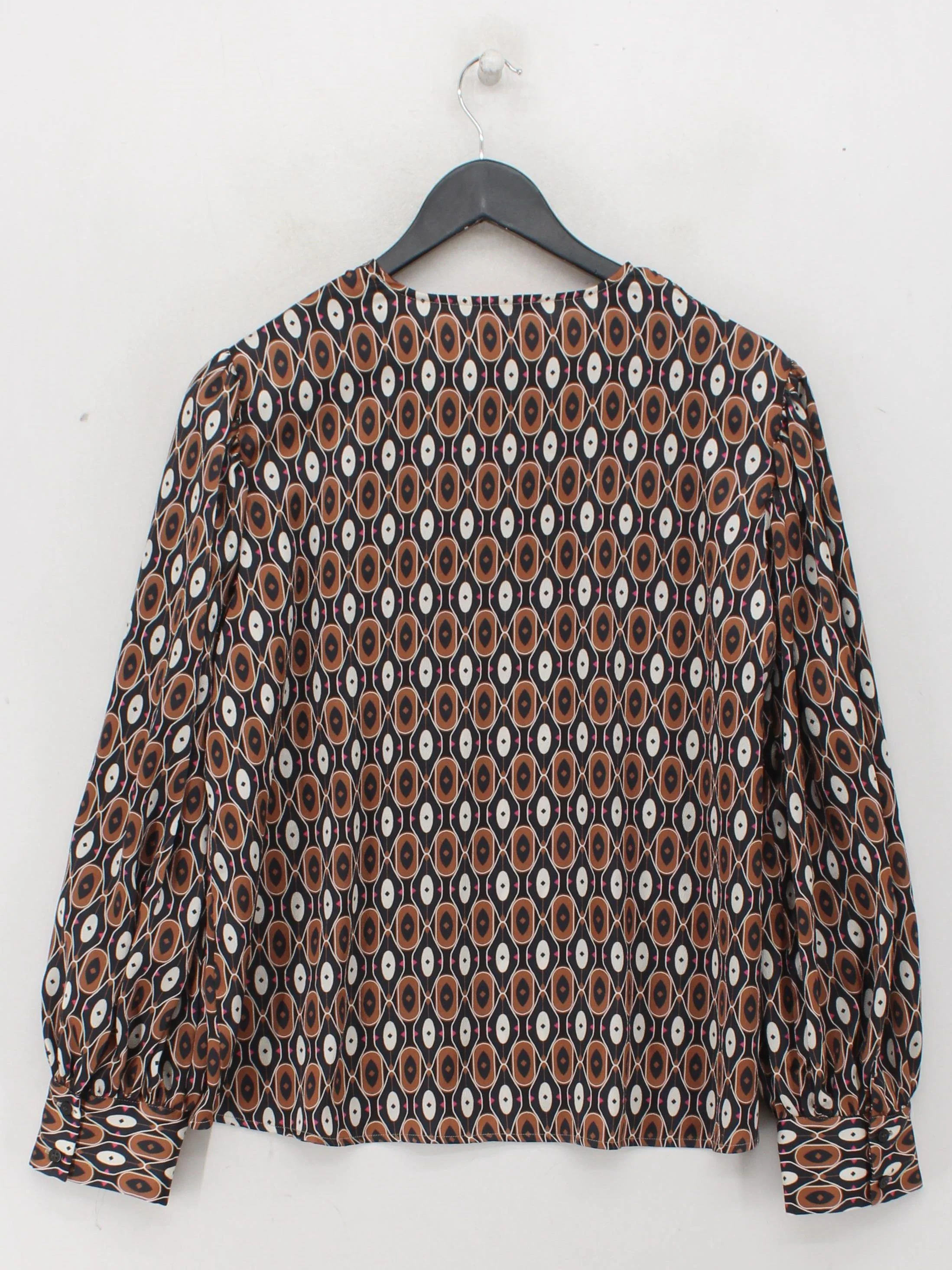 Vilagallo Women's Blouse UK 12 Multi 100% Other Basic - Image 2