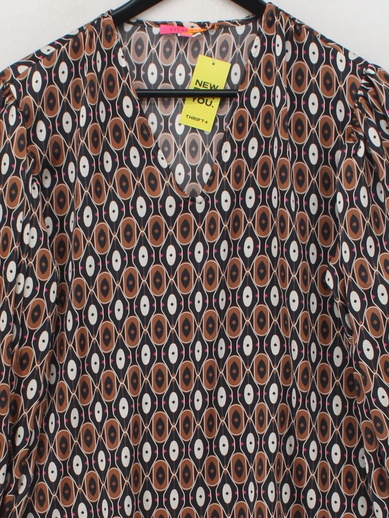 Vilagallo Women's Blouse UK 12 Multi 100% Other Basic - Image 3
