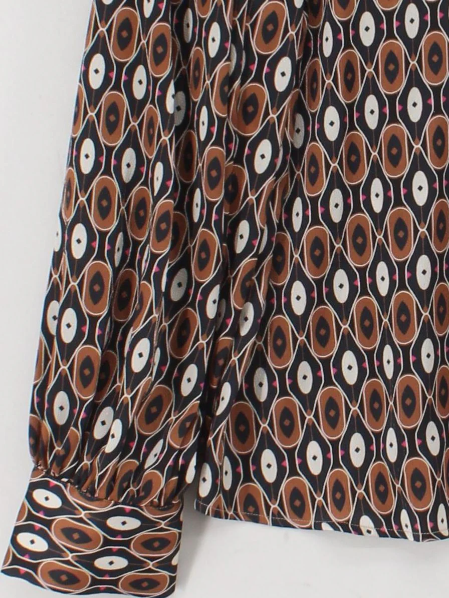 Vilagallo Women's Blouse UK 12 Multi 100% Other Basic - Image 4
