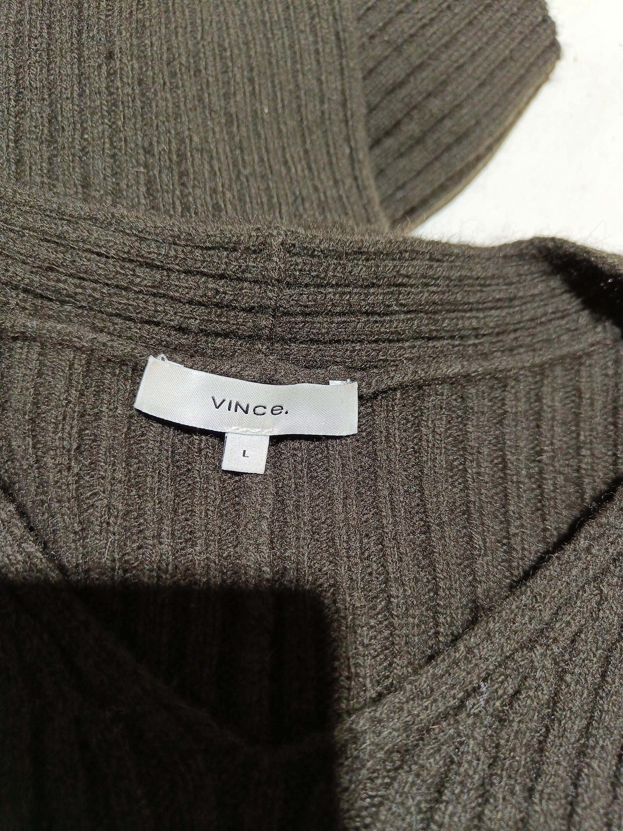 Vince Jumper Midi Dress L in Brown - Image 5