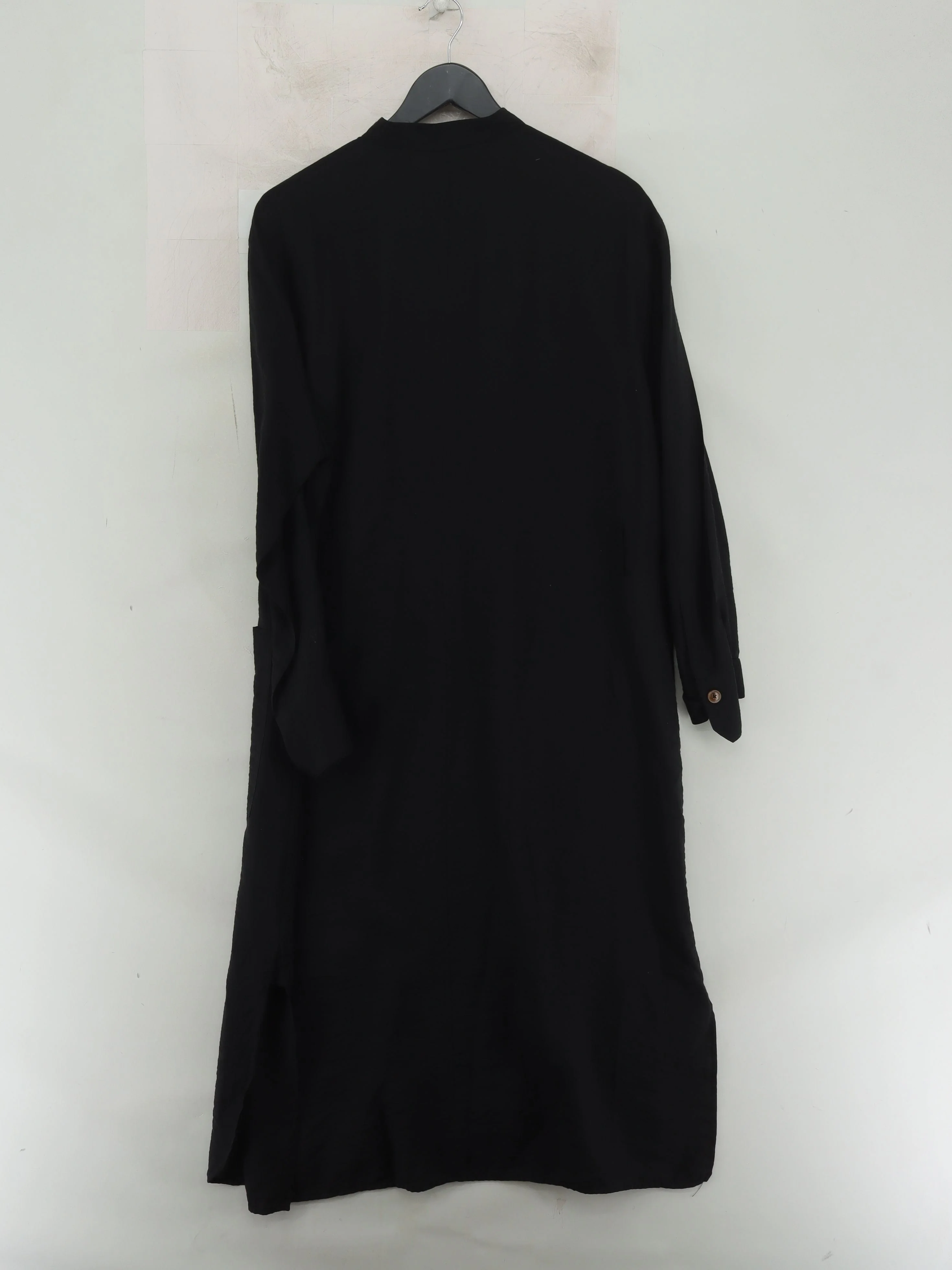 Vince Shirt Maxi Dress L in Black - Image 2