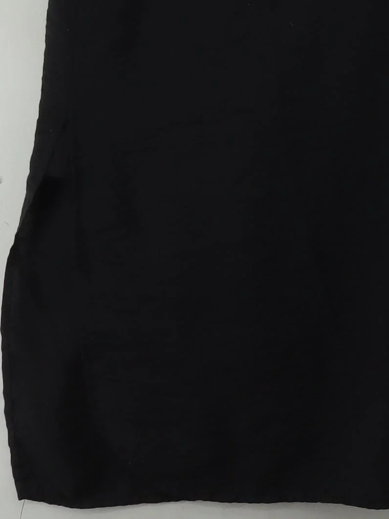 Vince Shirt Maxi Dress L in Black - Image 4
