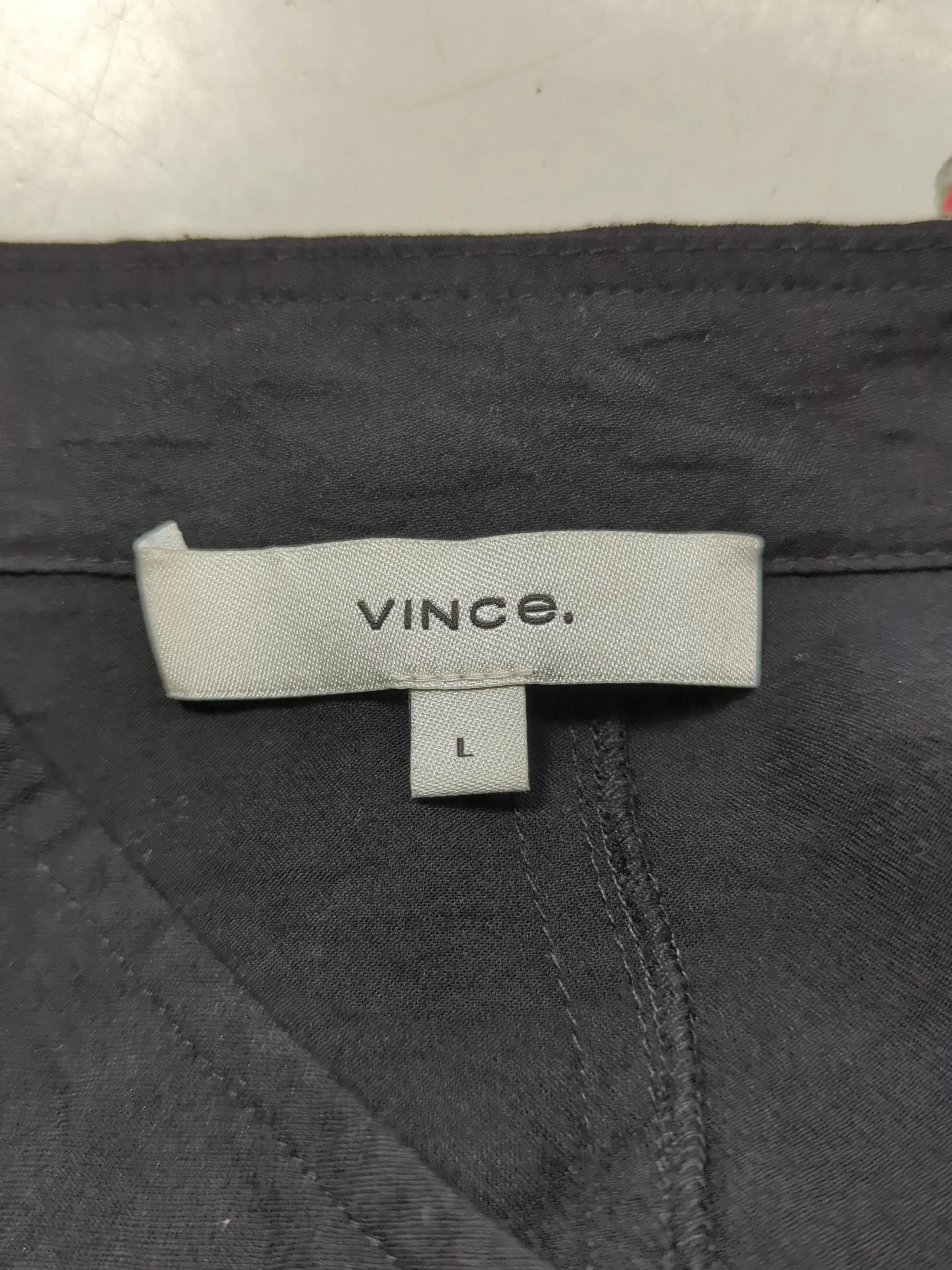 Vince Shirt Maxi Dress L in Black - Image 5