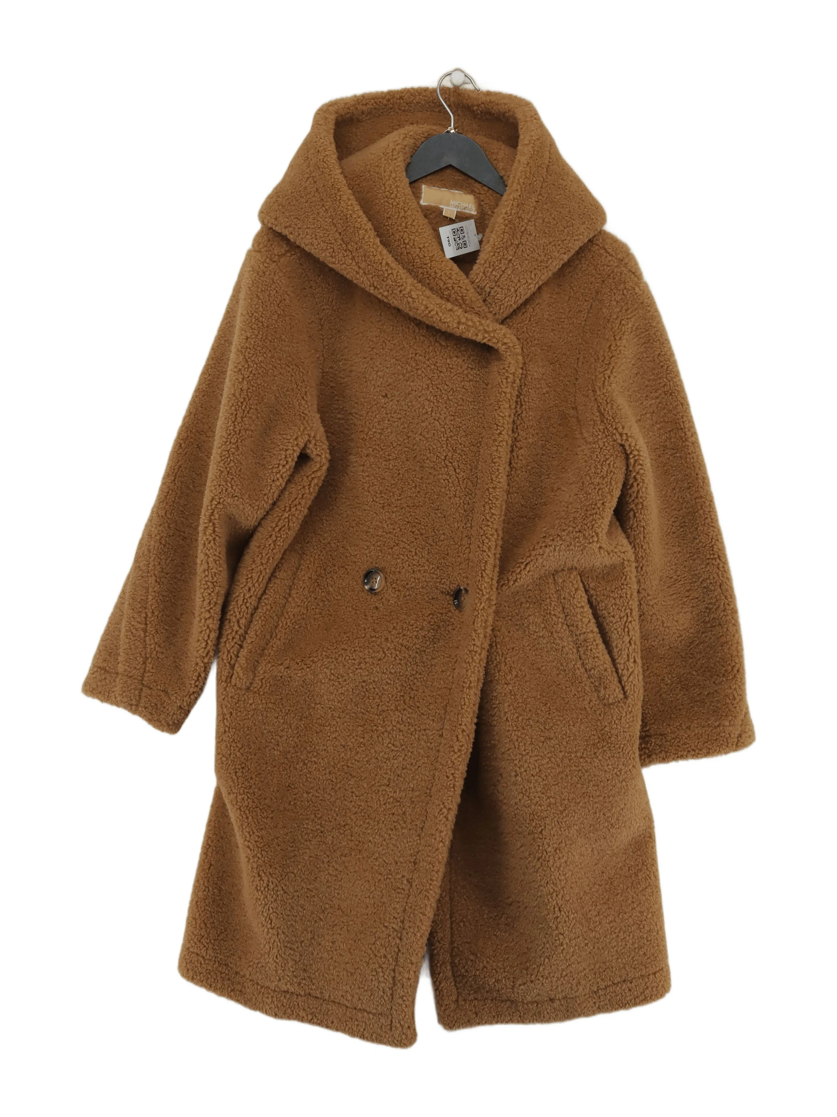 Vintage Michael Kors Women's Coat XS Brown 100% Polyester Puffer Jacket