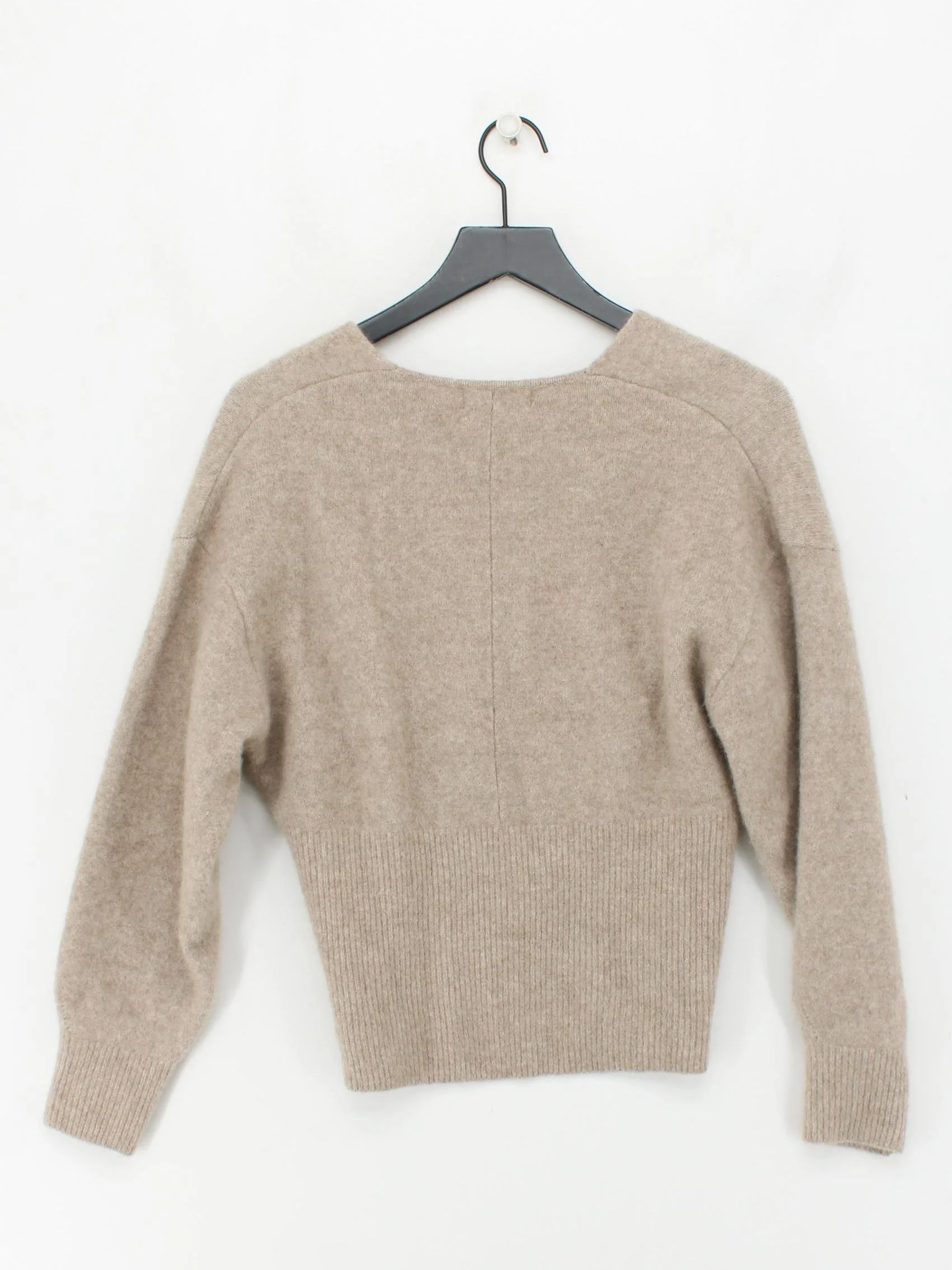 Vita Grace Women's Jumper UK 10 Tan Wool with Mohair, Nylon, Spandex Pullover - Image 2