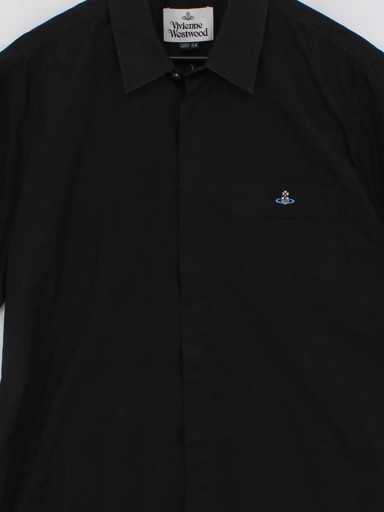 Vivienne Westwood Men's Shirt XL Black 100% Cotton Basic - Image 3