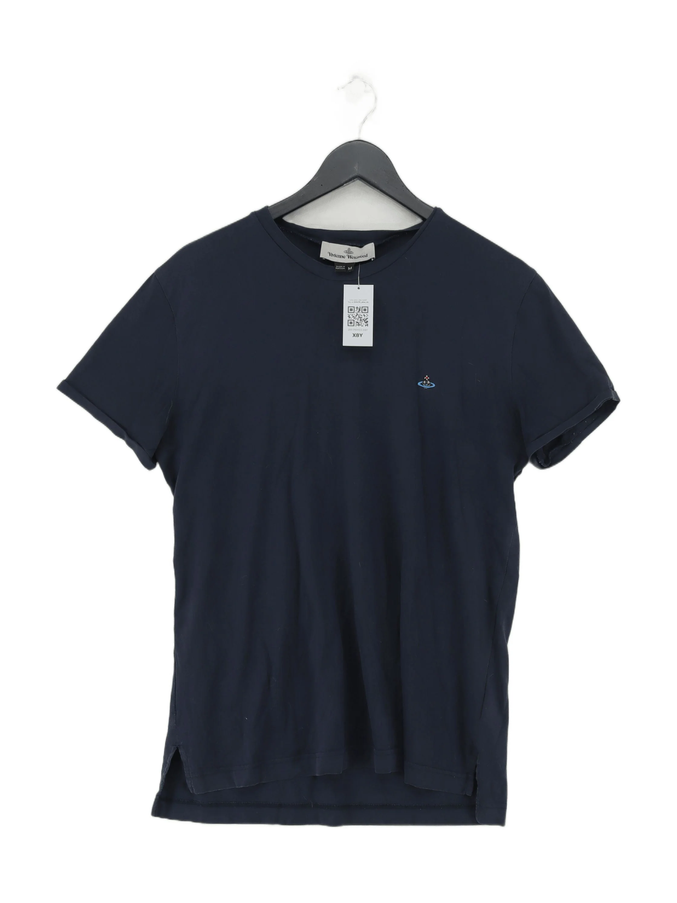 Vivienne Westwood Men's T-Shirt M Blue 100% Cotton Basic