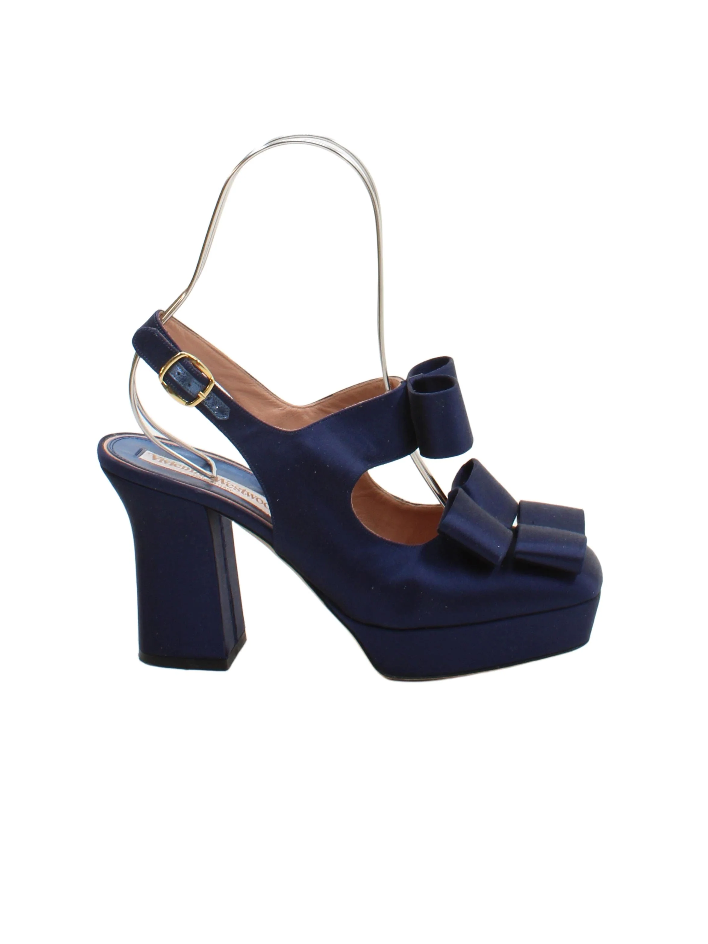 Vivienne Westwood Women's Heels UK 5 Blue 100% Polyester Platform