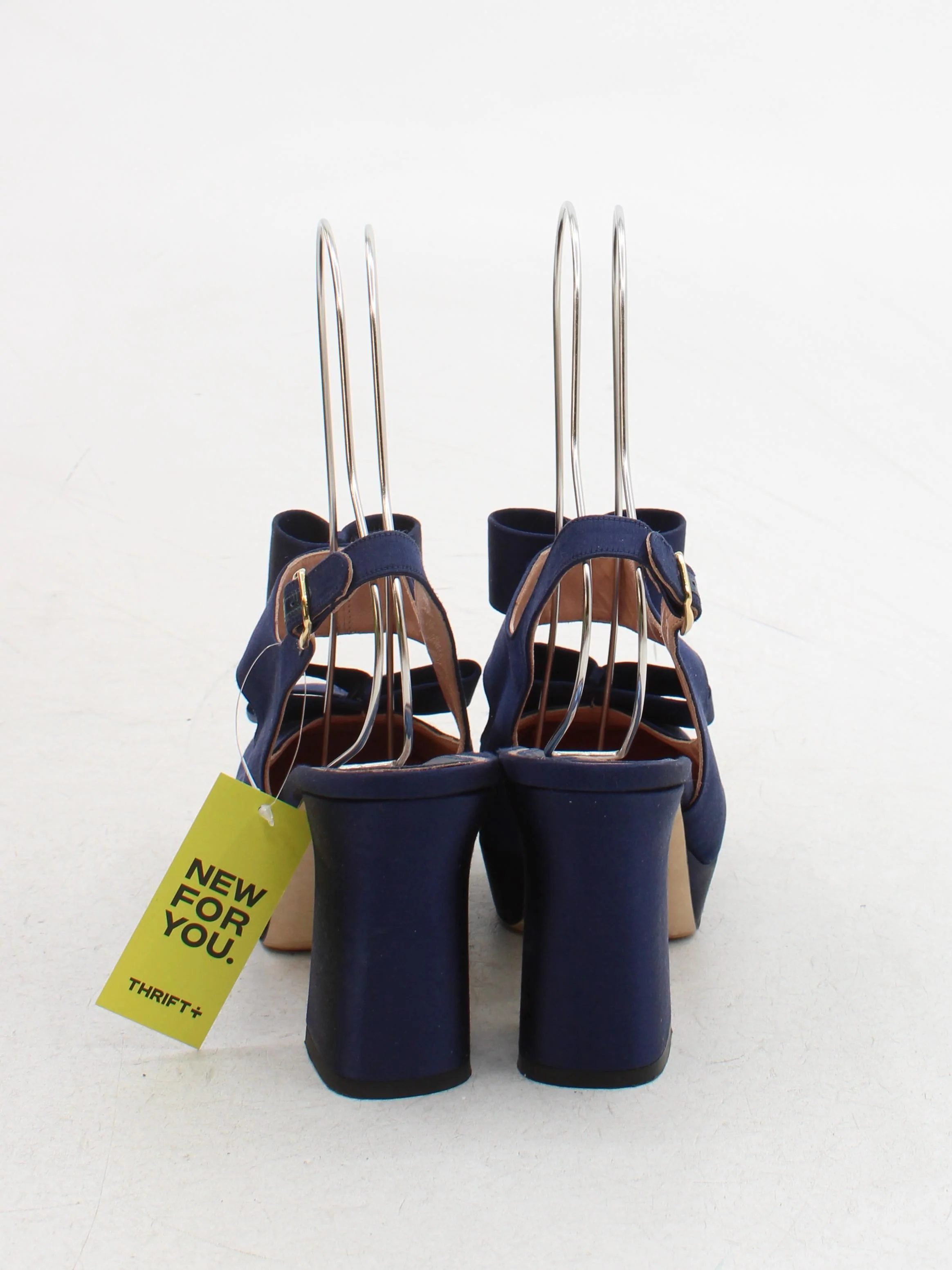 Vivienne Westwood Women's Heels UK 5 Blue 100% Polyester Platform - Image 3
